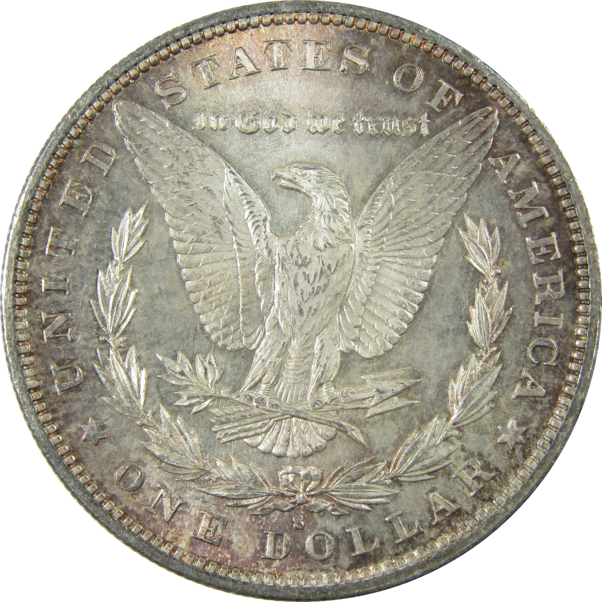 1879 S Rev 79 Morgan Silver Dollar Uncirculated Mint State SKU:I27516