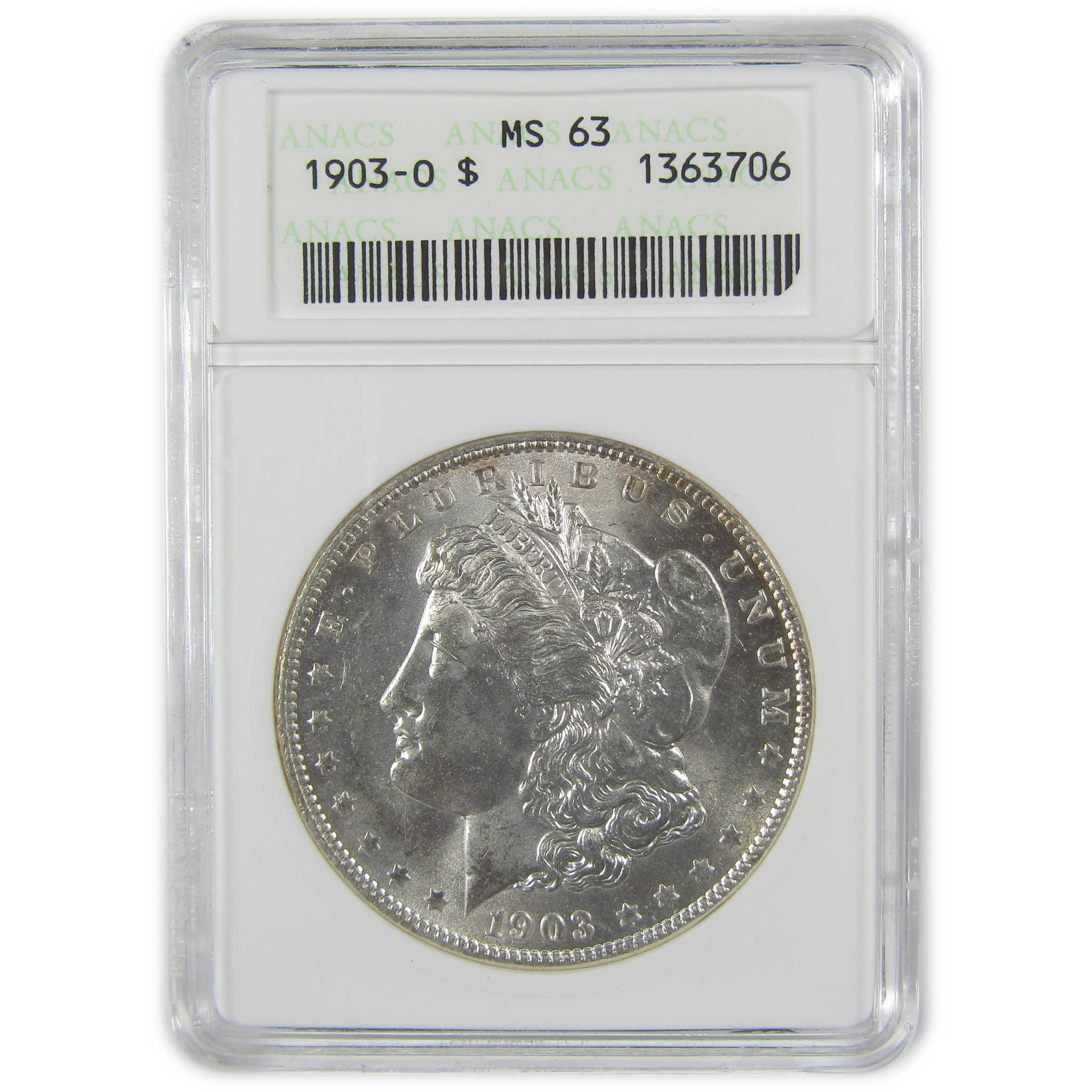 1903 O Morgan Dollar MS 63 ANACS Silver Uncirculated SKU:I23797 - Morgan coin - Morgan silver dollar - Morgan silver dollar for sale - Profile Coins &amp; Collectibles