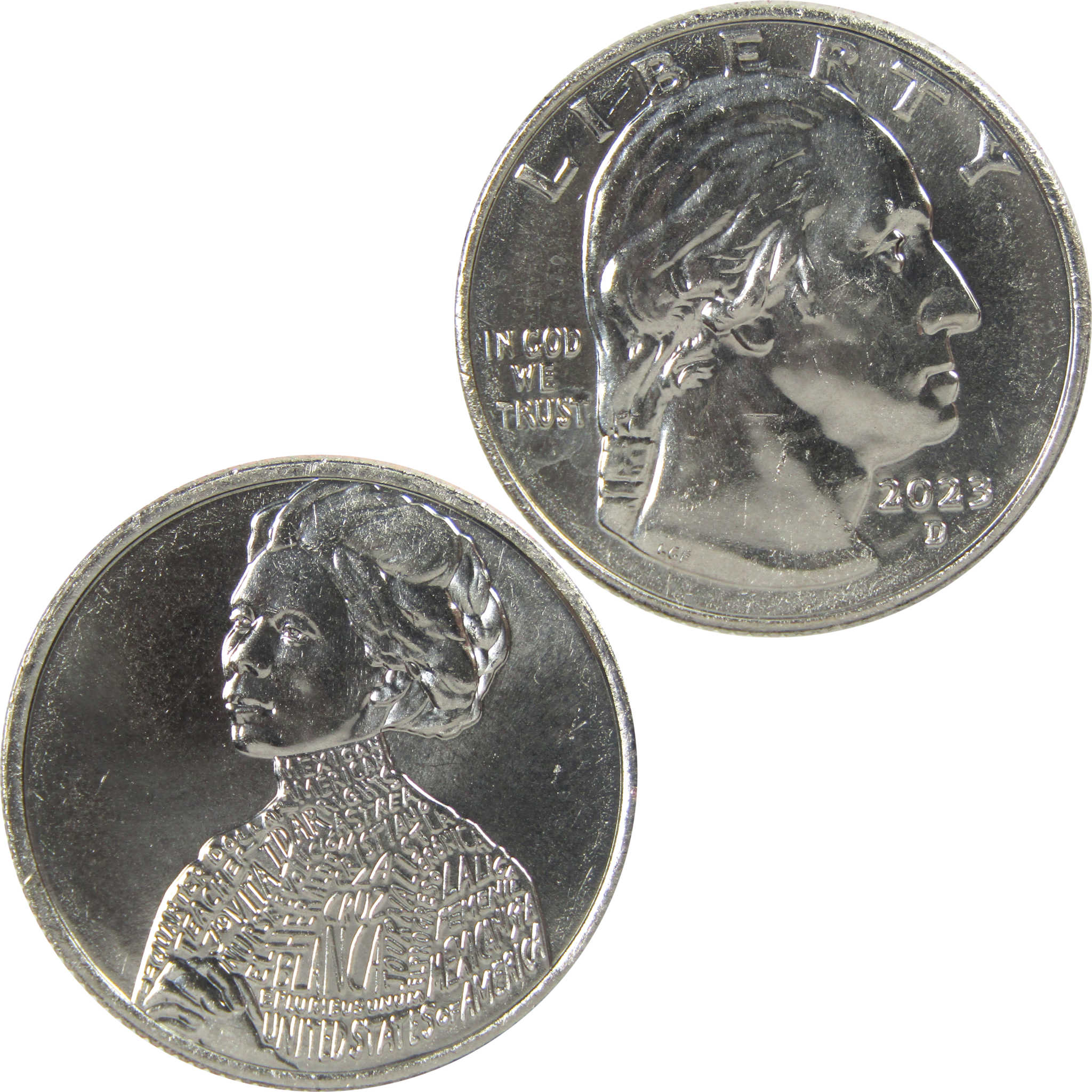 2023 D Jovita Idar American Women Quarter Uncirculated Clad 25c Coin