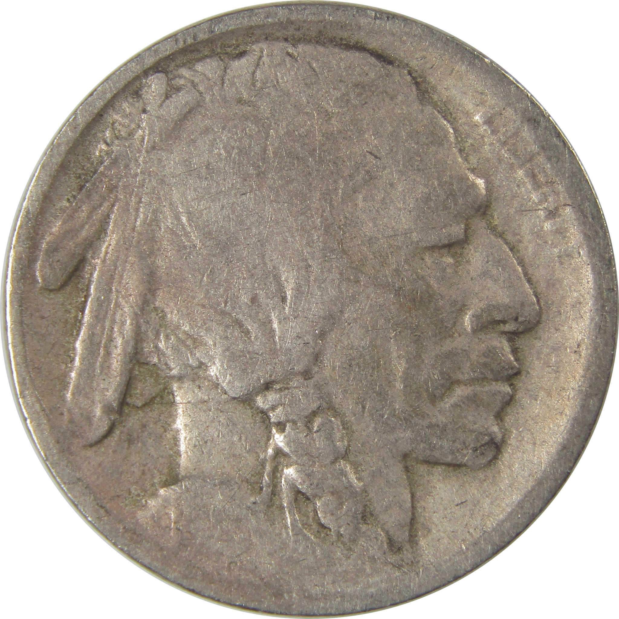 1913 S Type 1 Indian Head Buffalo Nickel AG About Good SKU:I22835