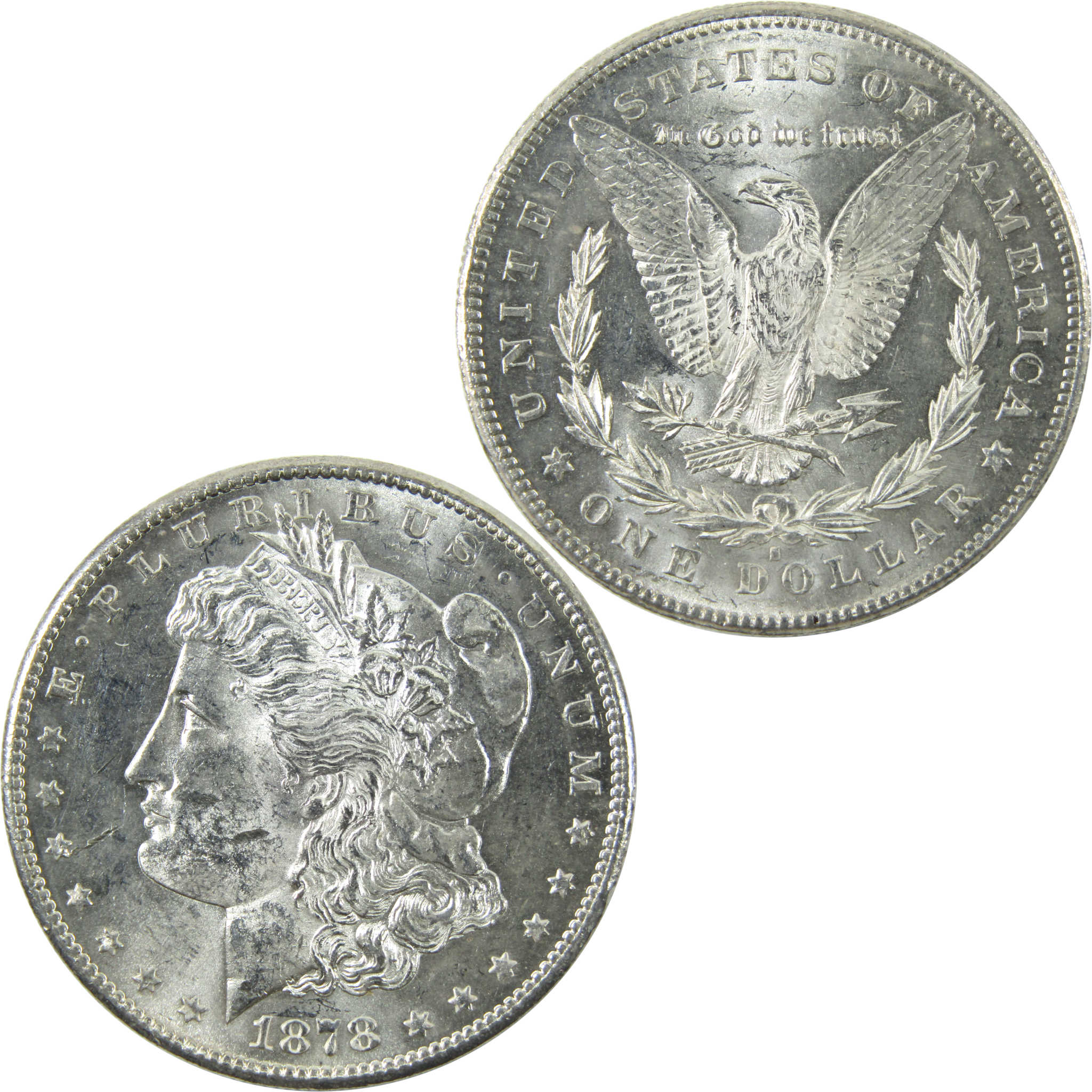 1878 S Morgan Dollar Uncirculated Silver $1 Coin SKU:I14169 - Morgan coin - Morgan silver dollar - Morgan silver dollar for sale - Profile Coins &amp; Collectibles