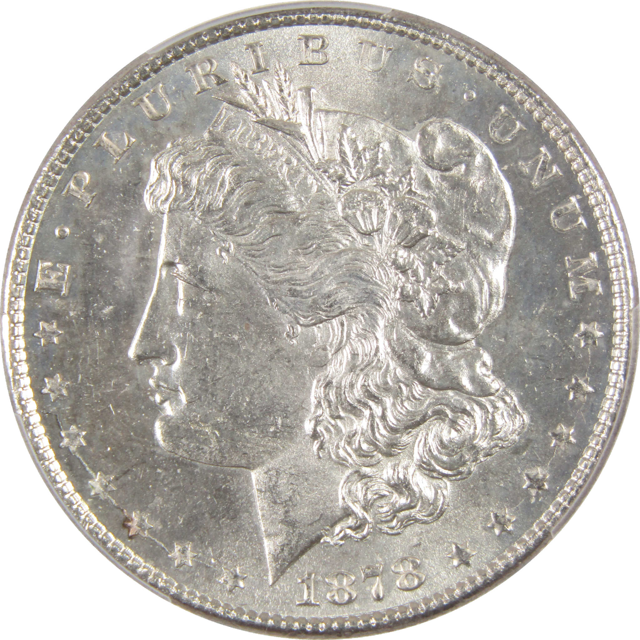 1878 8TF Morgan Dollar MS 63 PCGS Silver $1 Uncirculated SKU:I11336 - Morgan coin - Morgan silver dollar - Morgan silver dollar for sale - Profile Coins &amp; Collectibles