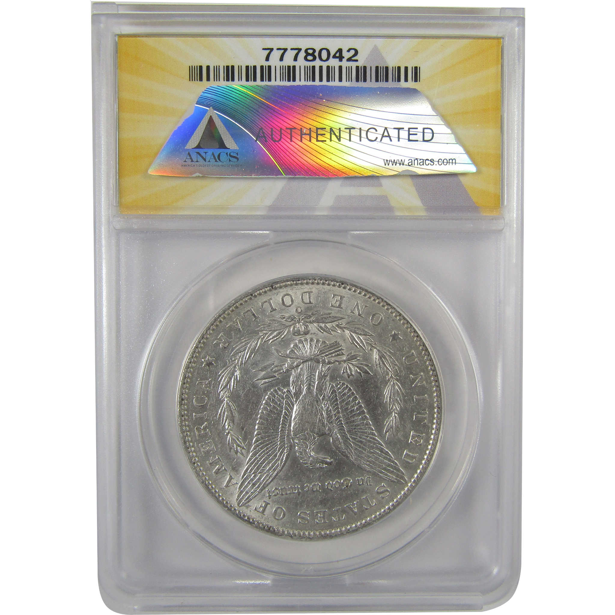 1896 O Morgan Dollar AU 50 Details ANACS Silver $1 Coin SKU:I19038 - Morgan coin - Morgan silver dollar - Morgan silver dollar for sale - Profile Coins &amp; Collectibles