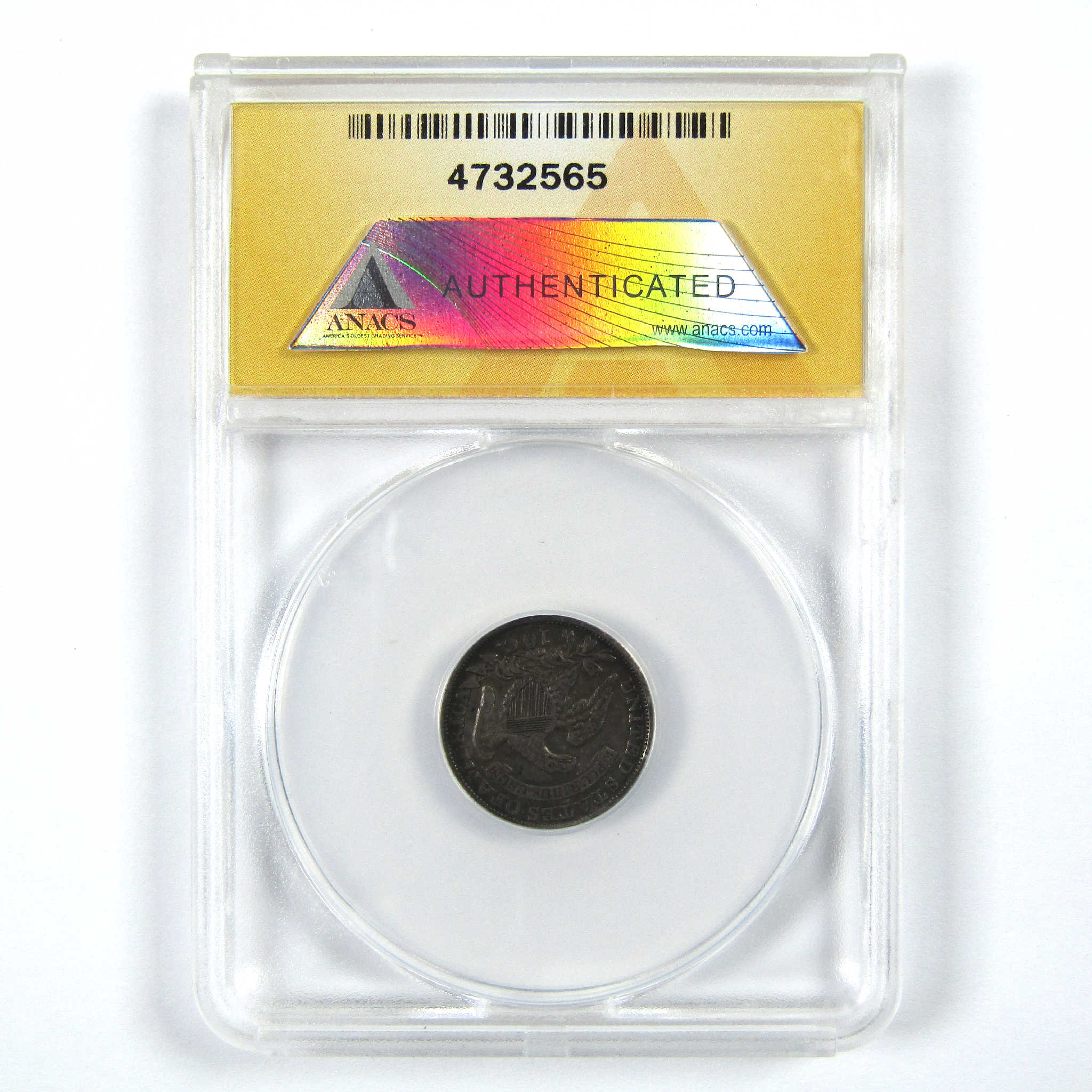 1835 Capped Bust Dime VF 35 Details ANACS Silver 10c Coin SKU:I11943