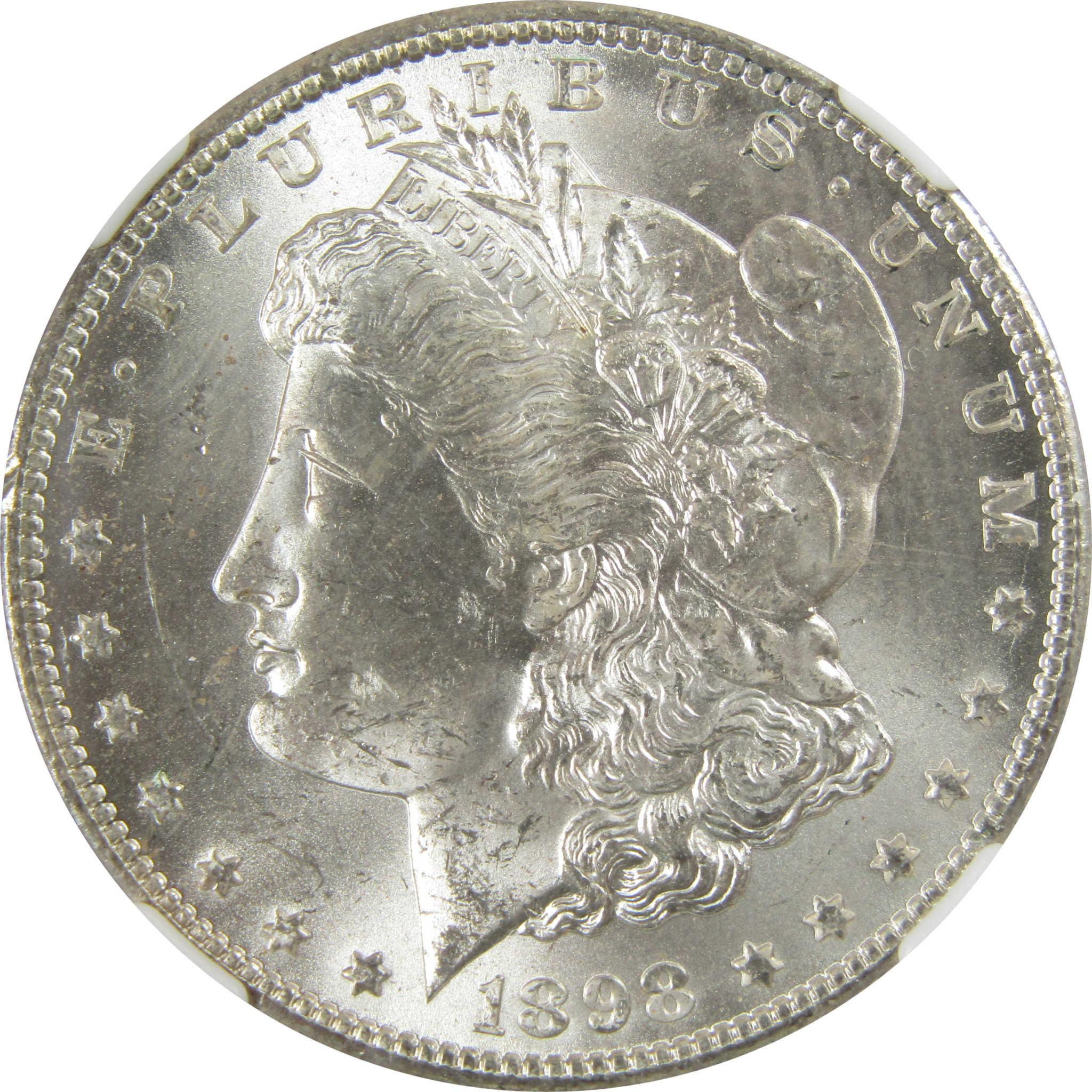 1898 O Morgan Silver Dollar MS 63 NGC Uncirculated $1 Coin SKU:CP412 - Morgan coin - Morgan silver dollar - Morgan silver dollar for sale - Profile Coins &amp; Collectibles