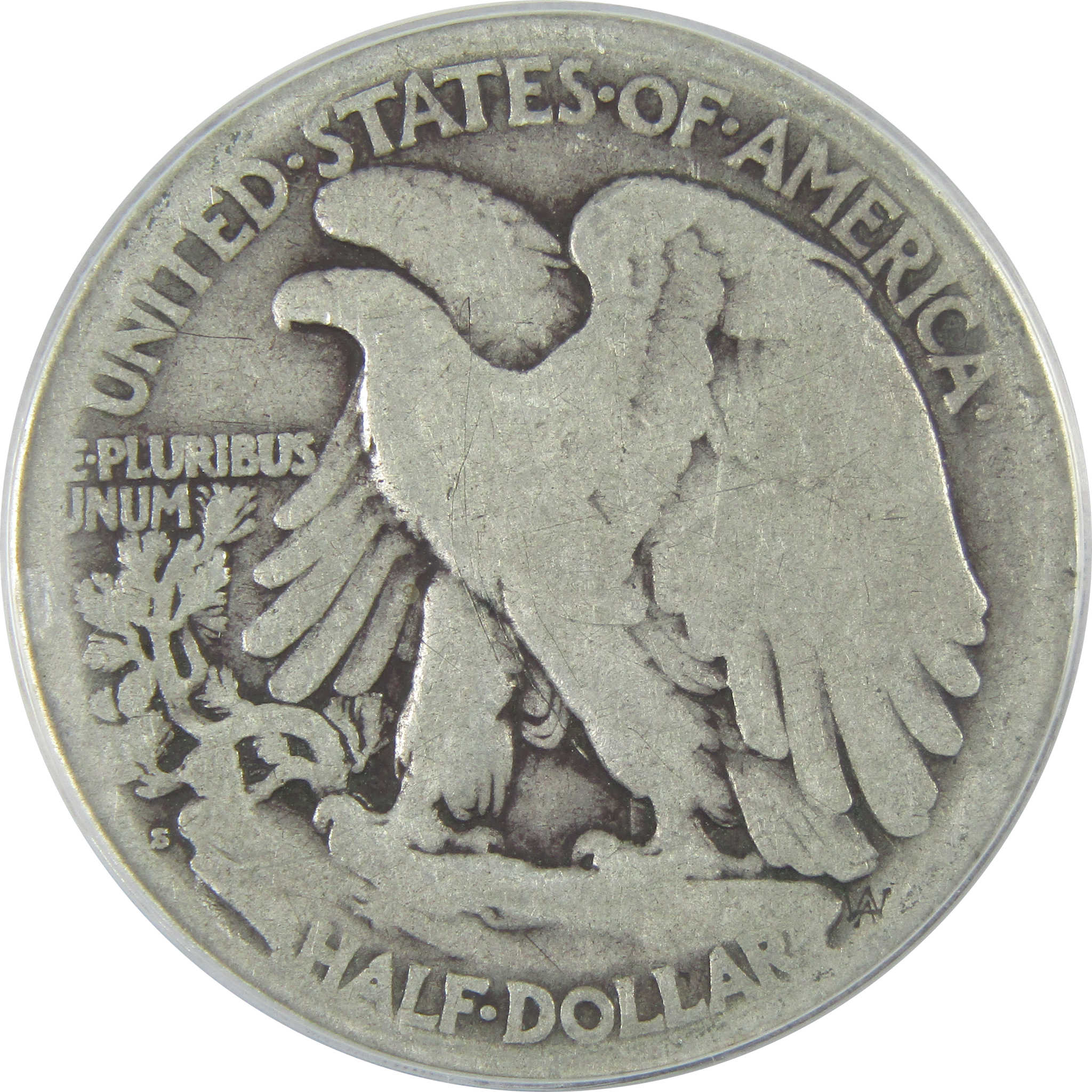 1921 S Liberty Walking Half Dollar G 4 ANACS Silver 50c SKU:I16580