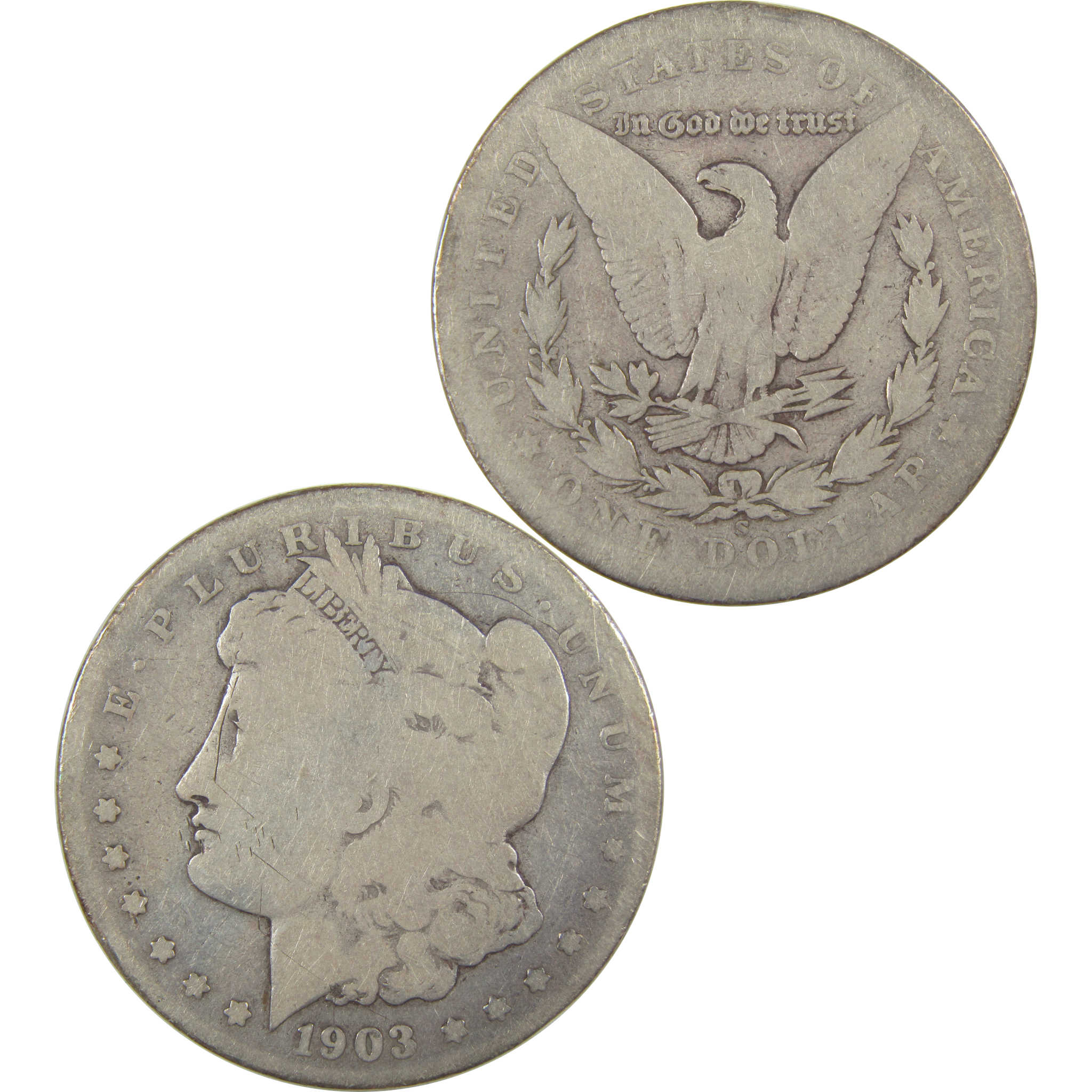 1903 S Morgan Dollar G Good Silver $1 Coin SKU:I22450 - Morgan coin - Morgan silver dollar - Morgan silver dollar for sale - Profile Coins &amp; Collectibles