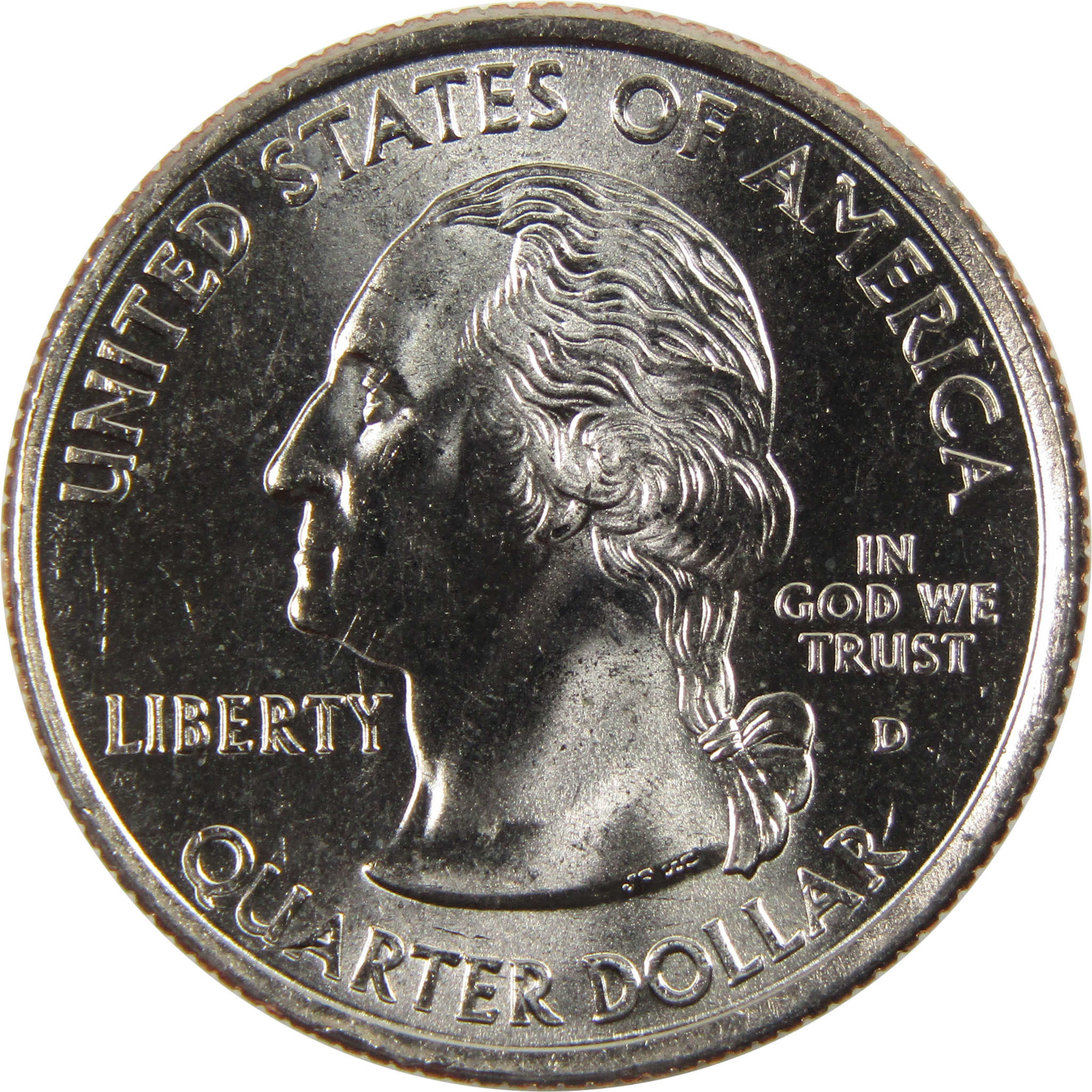 2000 D Massachusetts State Quarter BU Uncirculated Clad 25c Coin