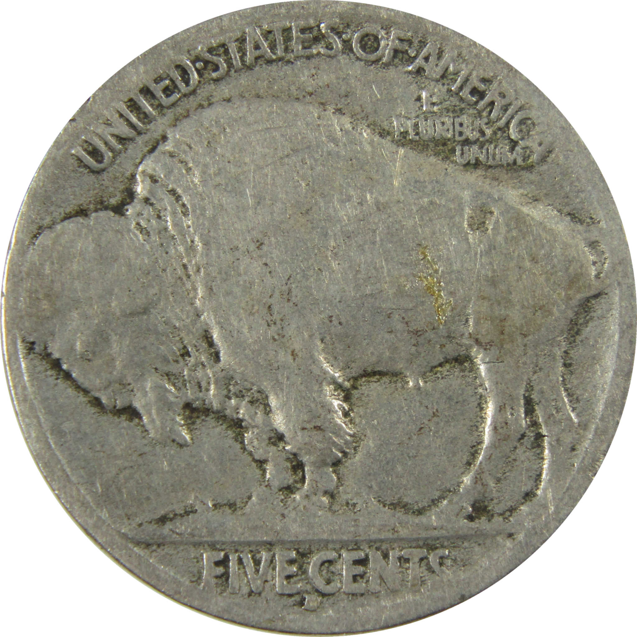 1917 D Indian Head Buffalo Nickel G Good 5c Coin SKU:I28228