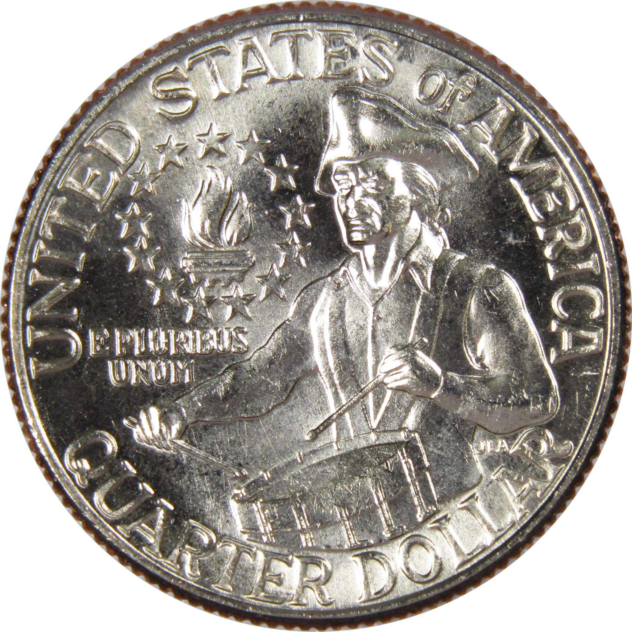 1976 D Washington Bicentennial Quarter BU Uncirculated Mint State 25c US Coin