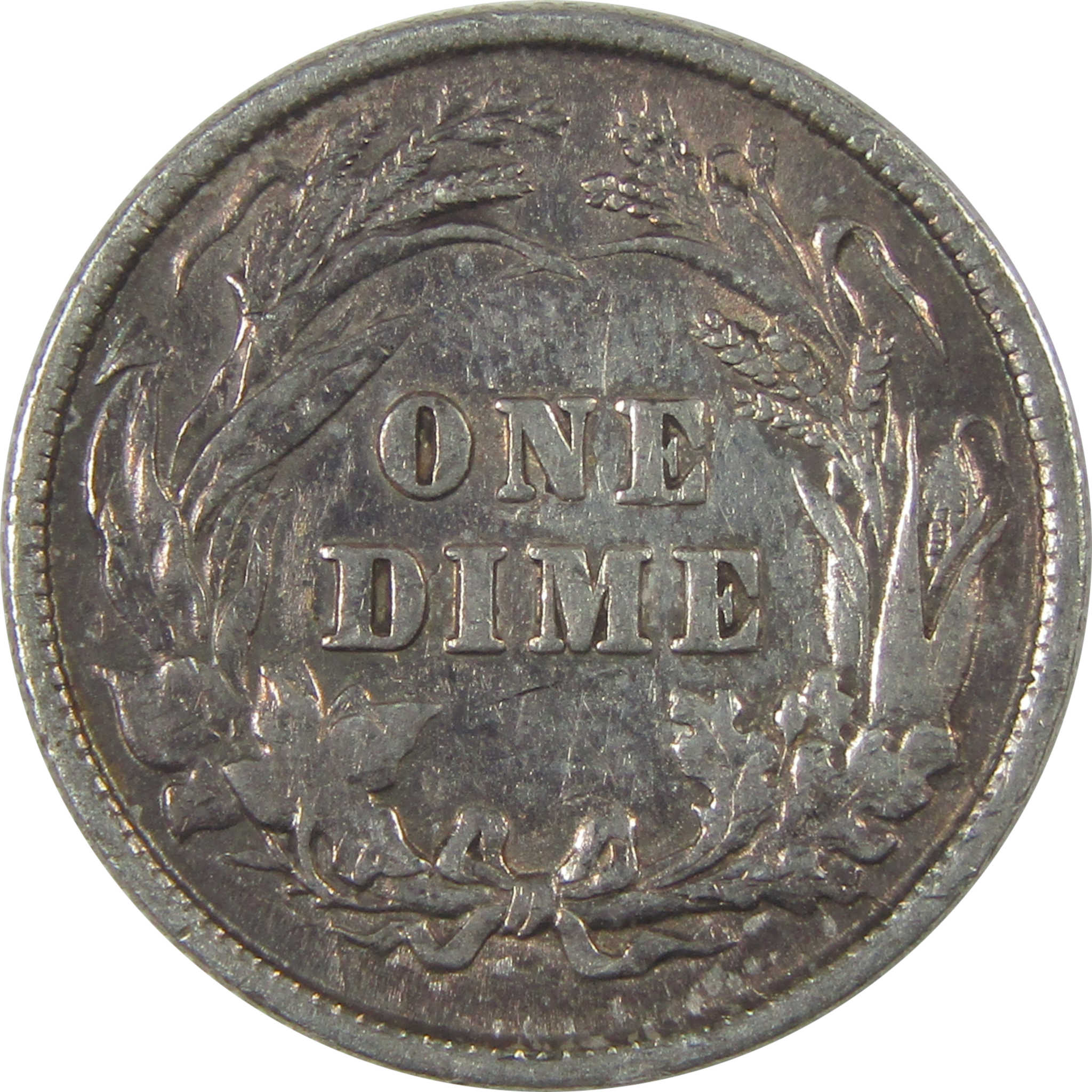 1898 Barber Dime XF EF Extremely Fine Silver 10c Coin SKU:I21105