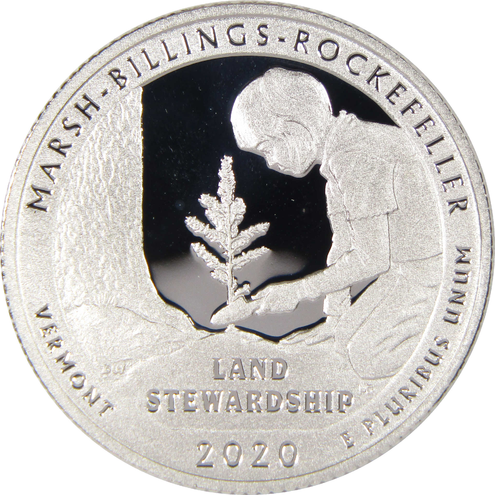 2020 S Marsh-Billings-Rockefeller National Park Quarter Silver Proof