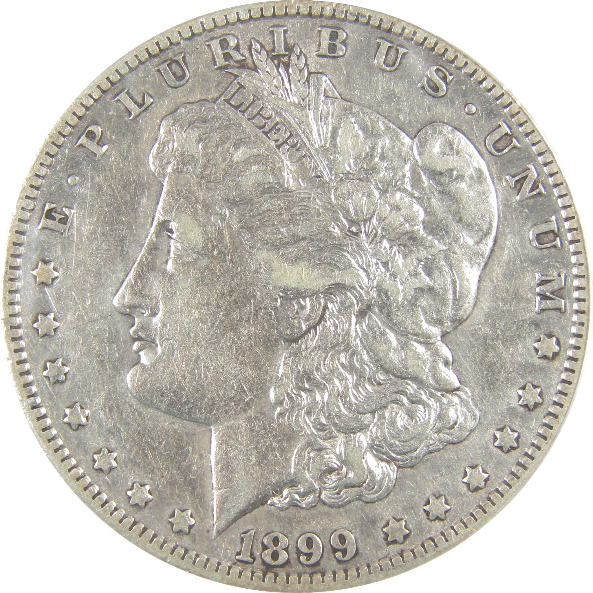 1899 S Morgan Dollar EF 40 Details ANACS Silver $1 Coin SKU:I19077 - Morgan coin - Morgan silver dollar - Morgan silver dollar for sale - Profile Coins &amp; Collectibles