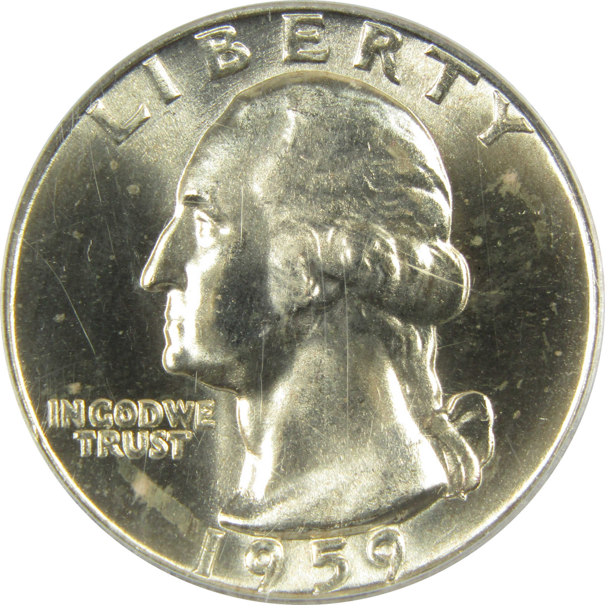 1959 D Washington Silver Quarter MS 66 PCGS 25c Coin SKU:I28804