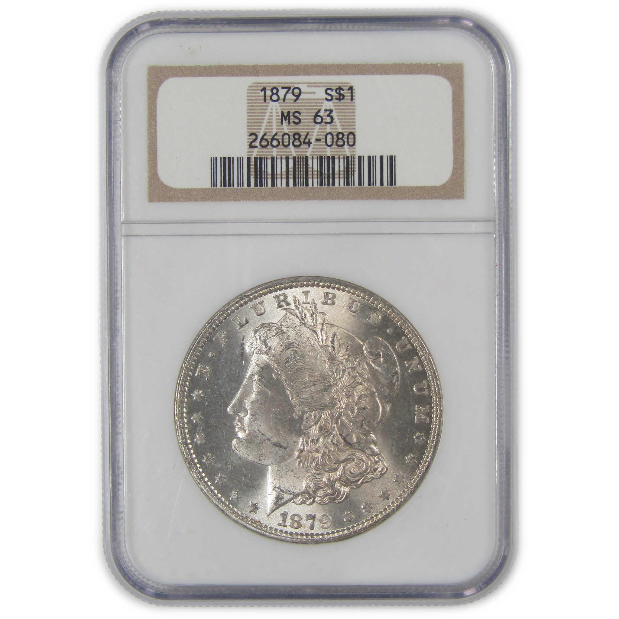 1879 Morgan Silver Dollar MS 63 NGC Uncirculated $1 Coin SKU:I24020 - Morgan coin - Morgan silver dollar - Morgan silver dollar for sale - Profile Coins &amp; Collectibles