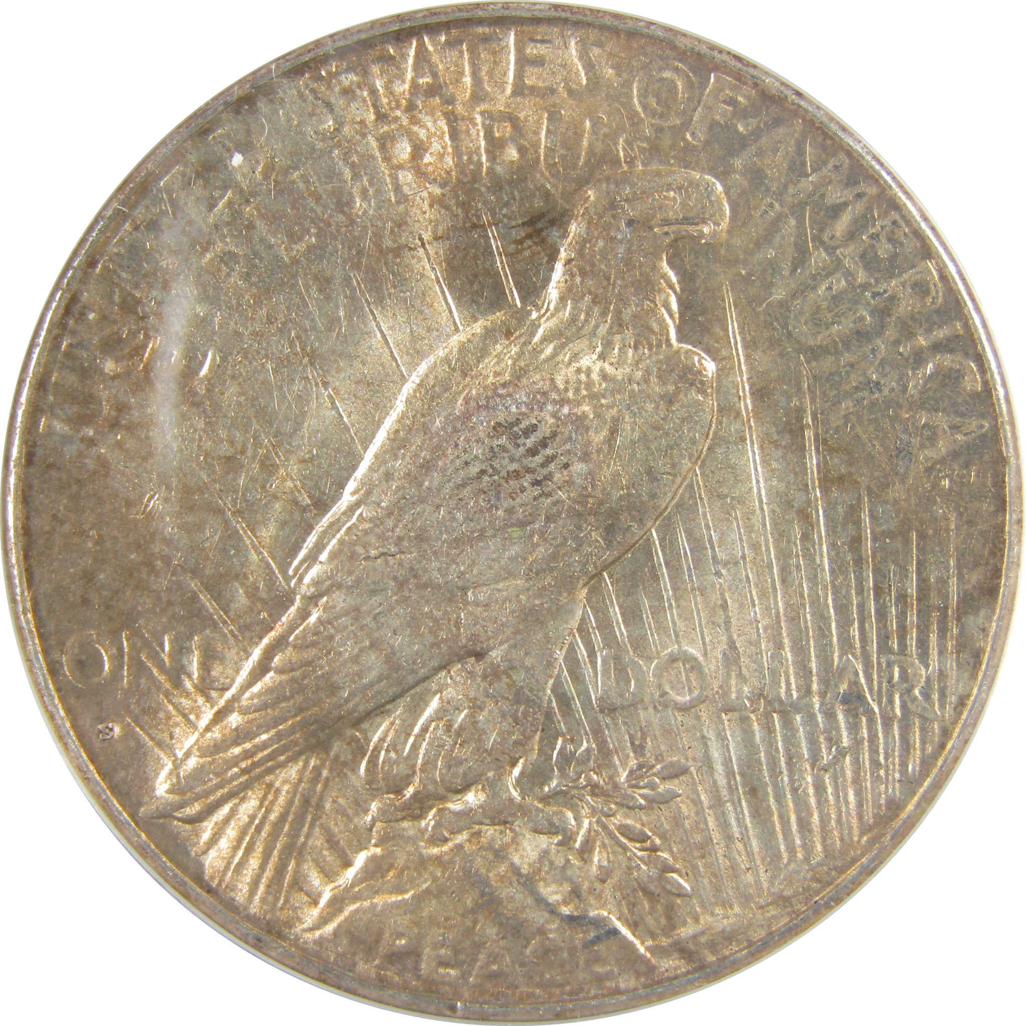 1928 S Peace Dollar AU 55 Details ANACS Silver $1 Coin SKU:I21513