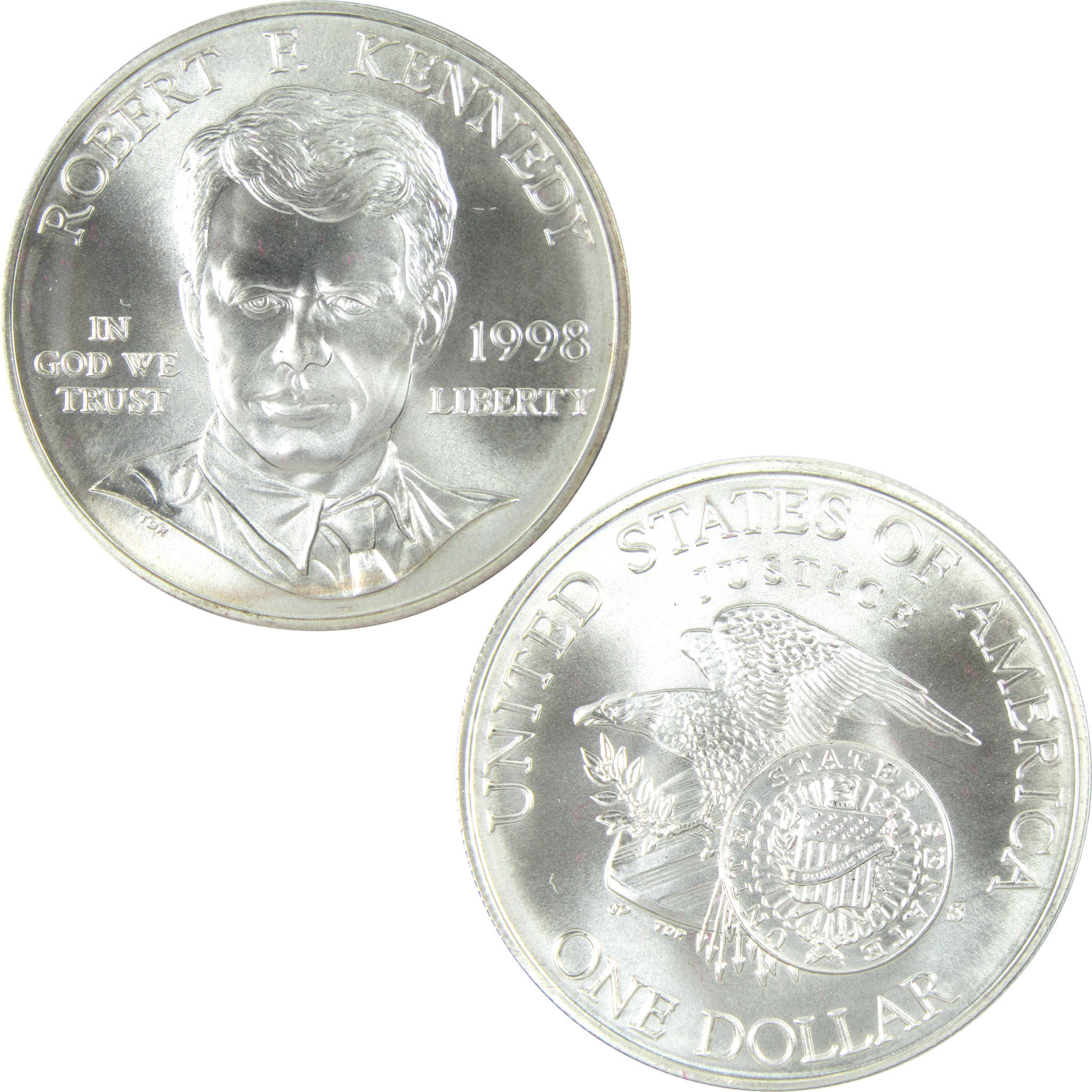 Kennedy Commemorative Silver Matte Collector Set OGP COA SKU:CPC7187