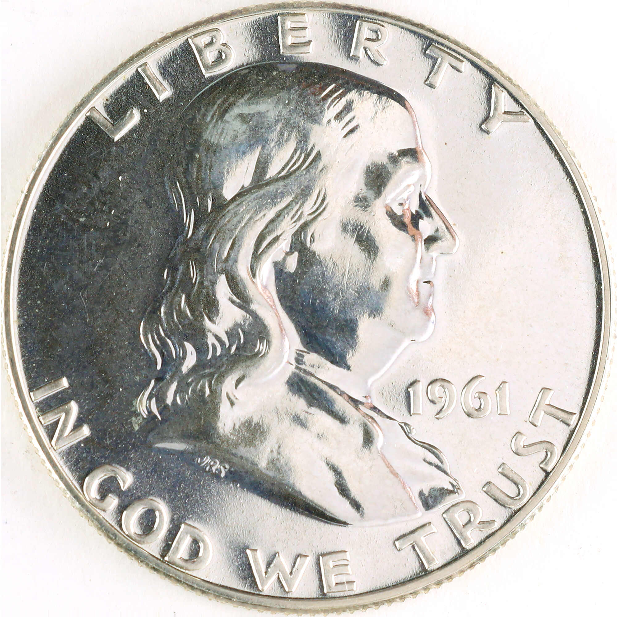 1961 Franklin Half Dollar Silver 50c Proof Coin SKU:I12092