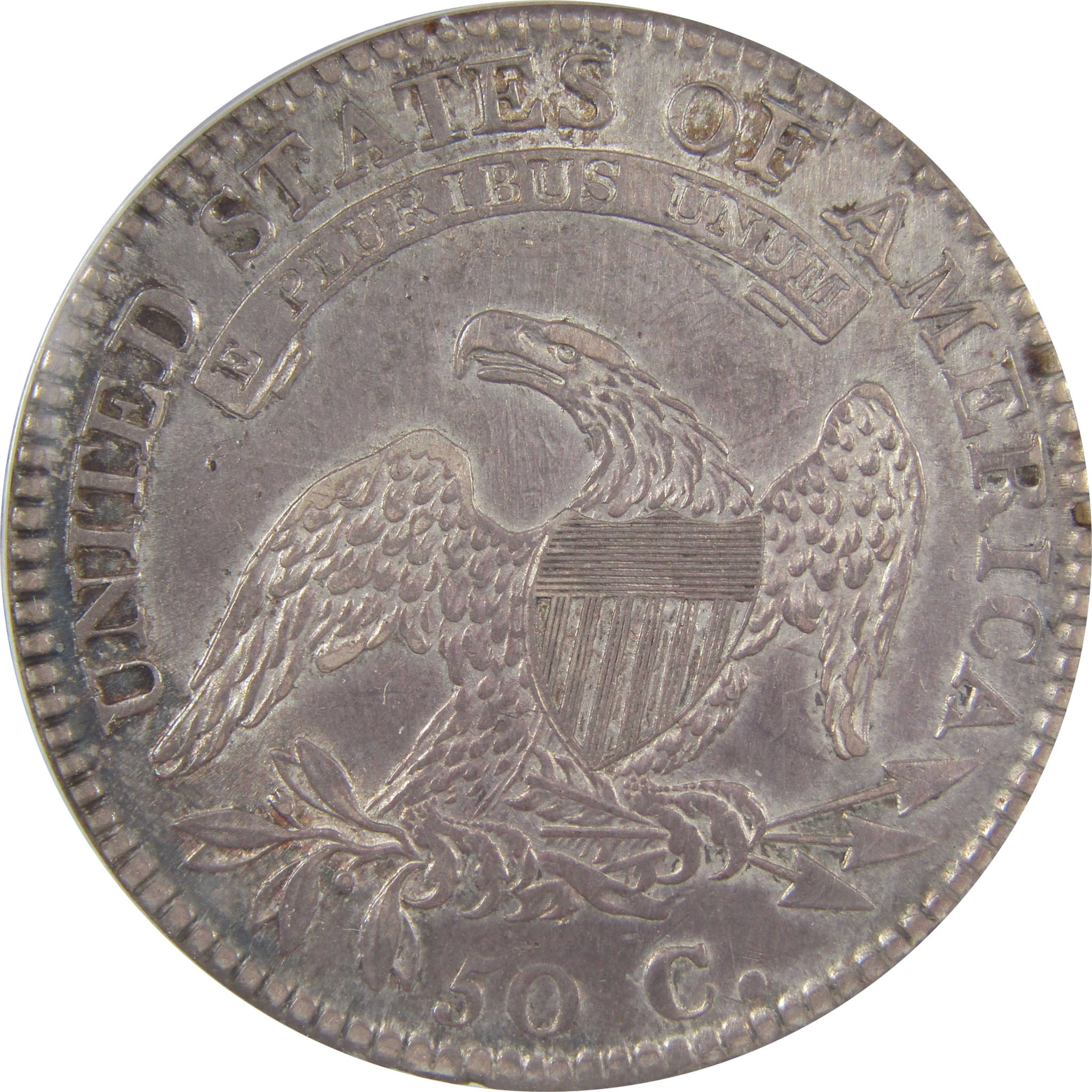 1812 Capped Bust Half Dollar AU 50 Details ANACS Silver SKU:CPC1156