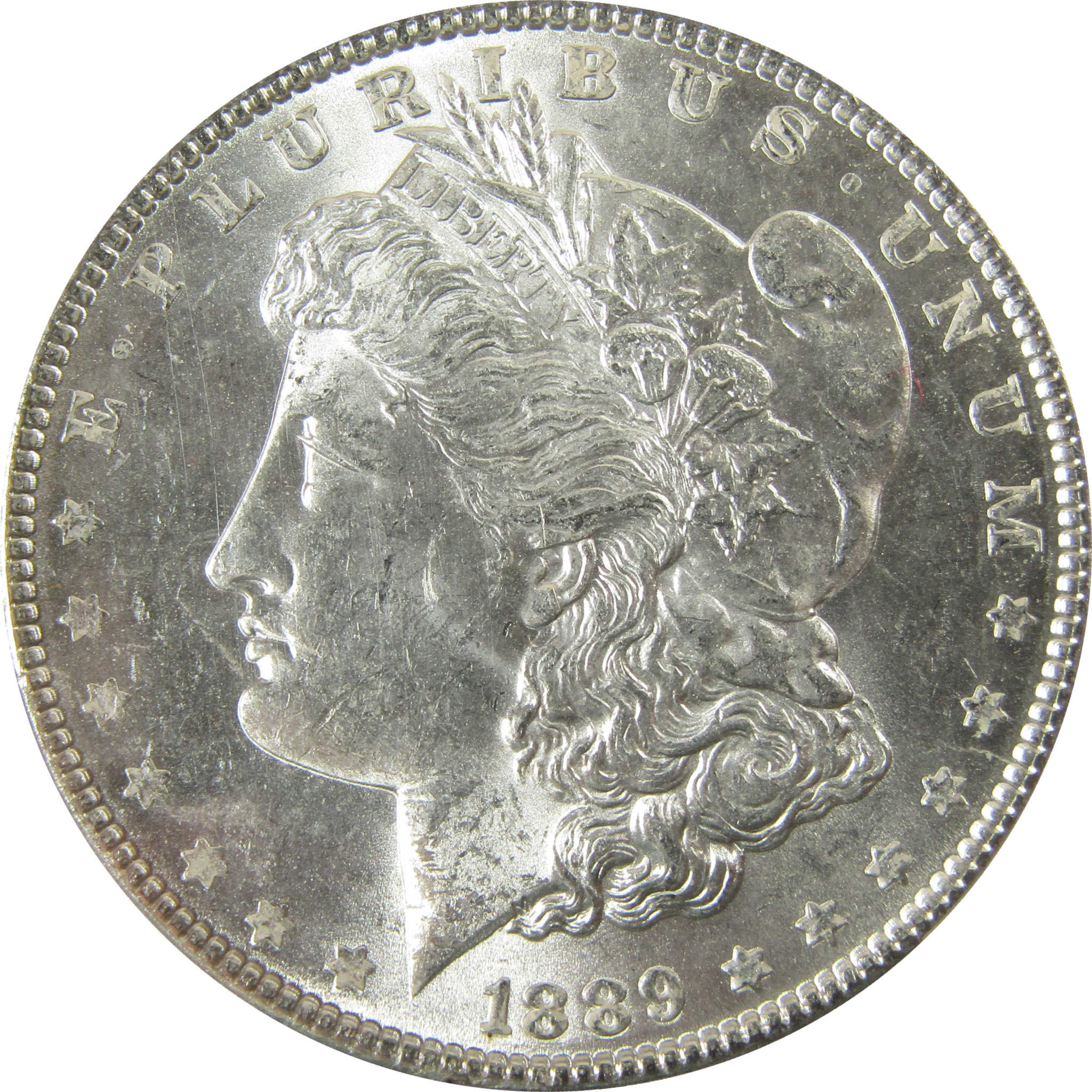 1889 Morgan Silver Dollar MS 64 PCGS Uncirculated $1 Coin SKU:I28355