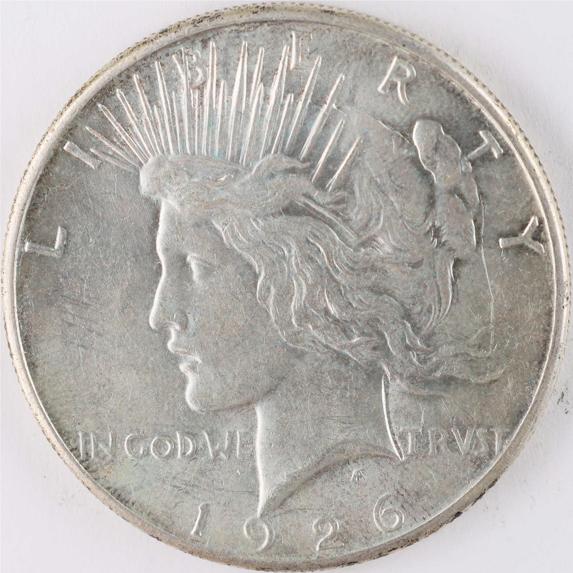 1926 S Peace Dollar AU About Uncirculated Silver $1 Coin SKU:I12100