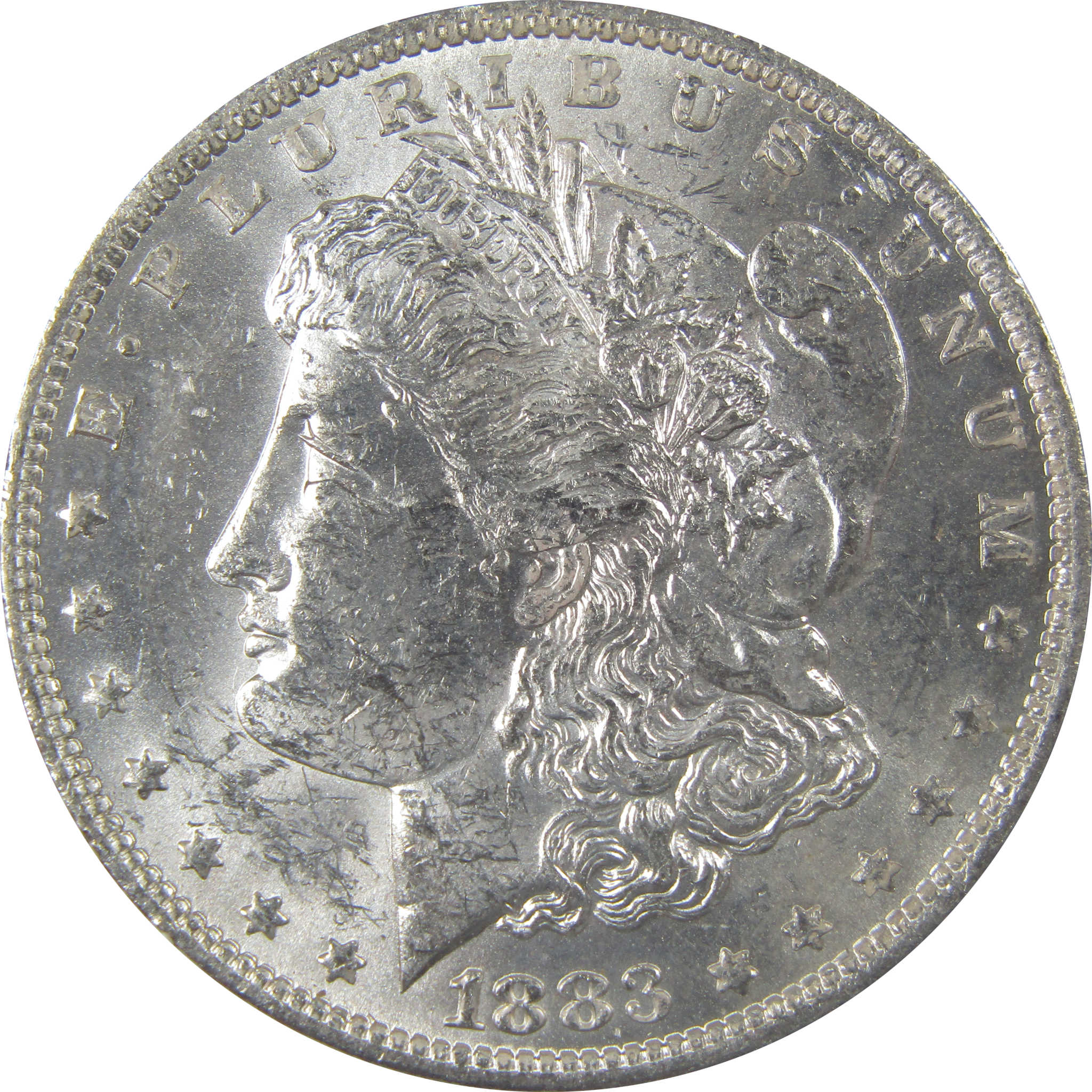 1883 O Morgan Silver Dollar Uncirculated Mint State $1 Coin SKU:I24854 - Morgan coin - Morgan silver dollar - Morgan silver dollar for sale - Profile Coins &amp; Collectibles