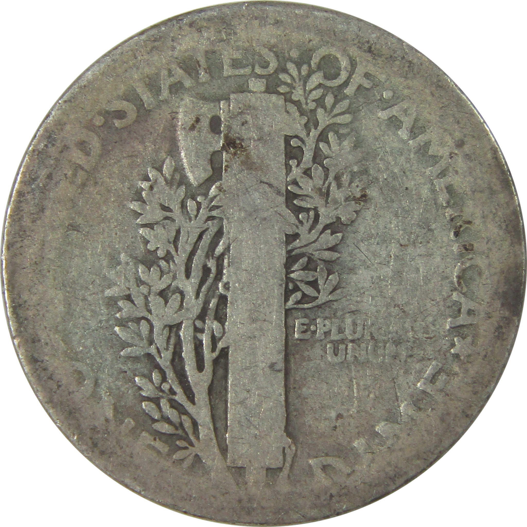 1921 Mercury Dime AG About Good Silver 10c Coin SKU:I20727