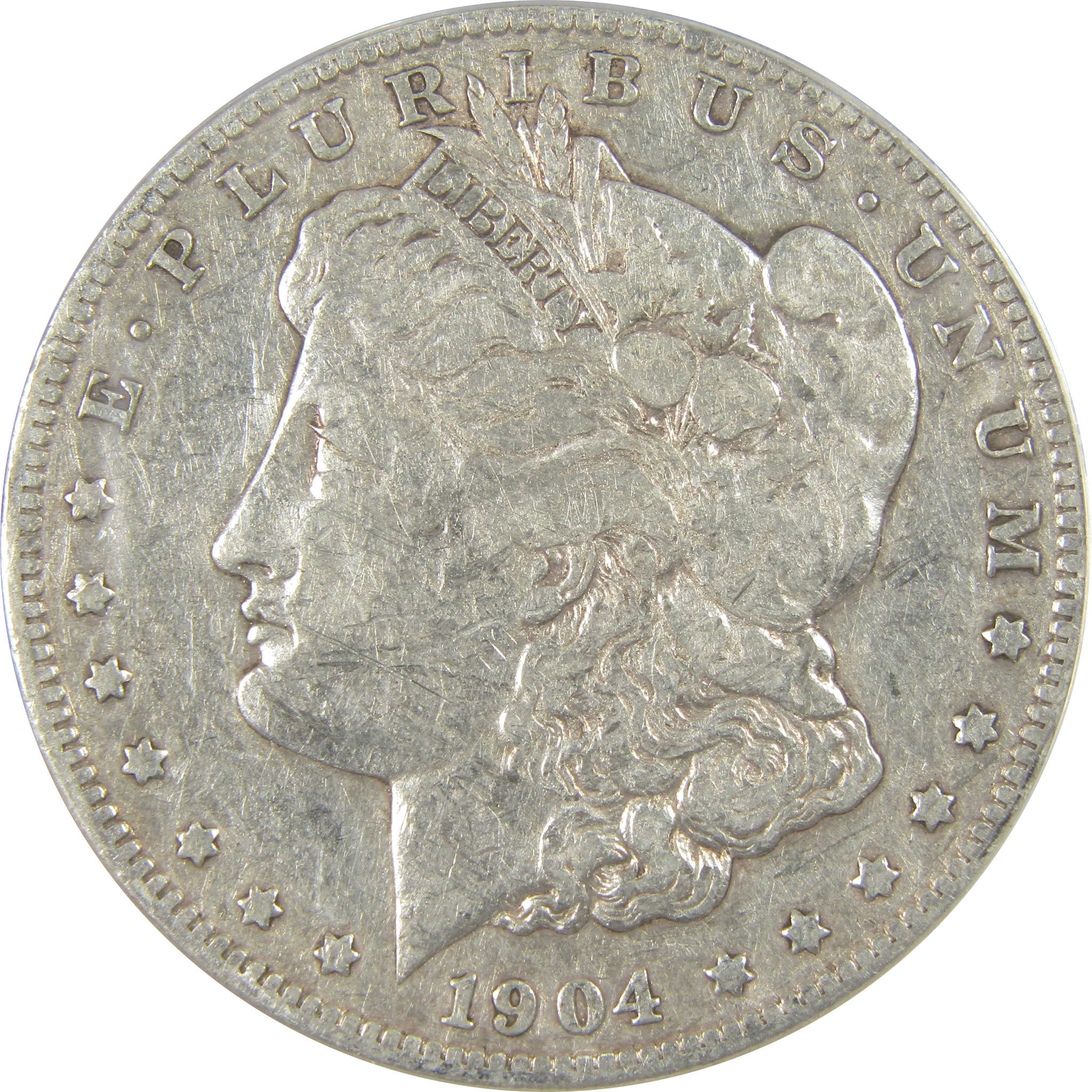 1904 S Morgan Dollar VF 25 Details ANACS Silver $1 Coin SKU:I21133 - Morgan coin - Morgan silver dollar - Morgan silver dollar for sale - Profile Coins &amp; Collectibles