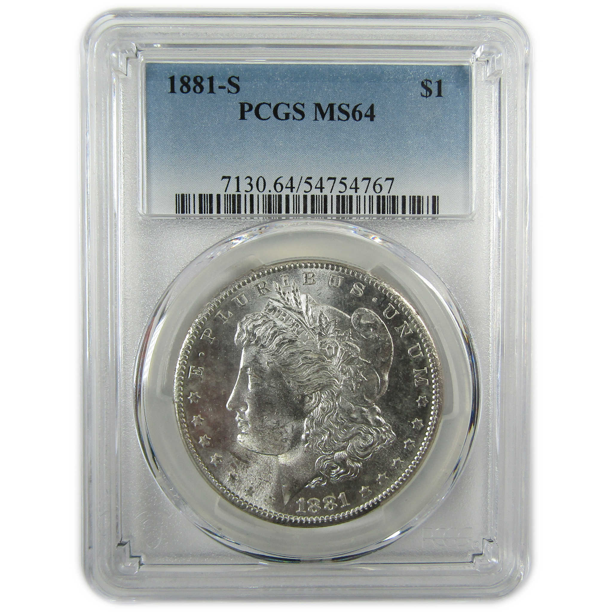 1881 S Morgan Silver Dollar MS 64 PCGS Uncirculated $1 Coin SKU:I28350 - Morgan coin - Morgan silver dollar - Morgan silver dollar for sale - Profile Coins &amp; Collectibles