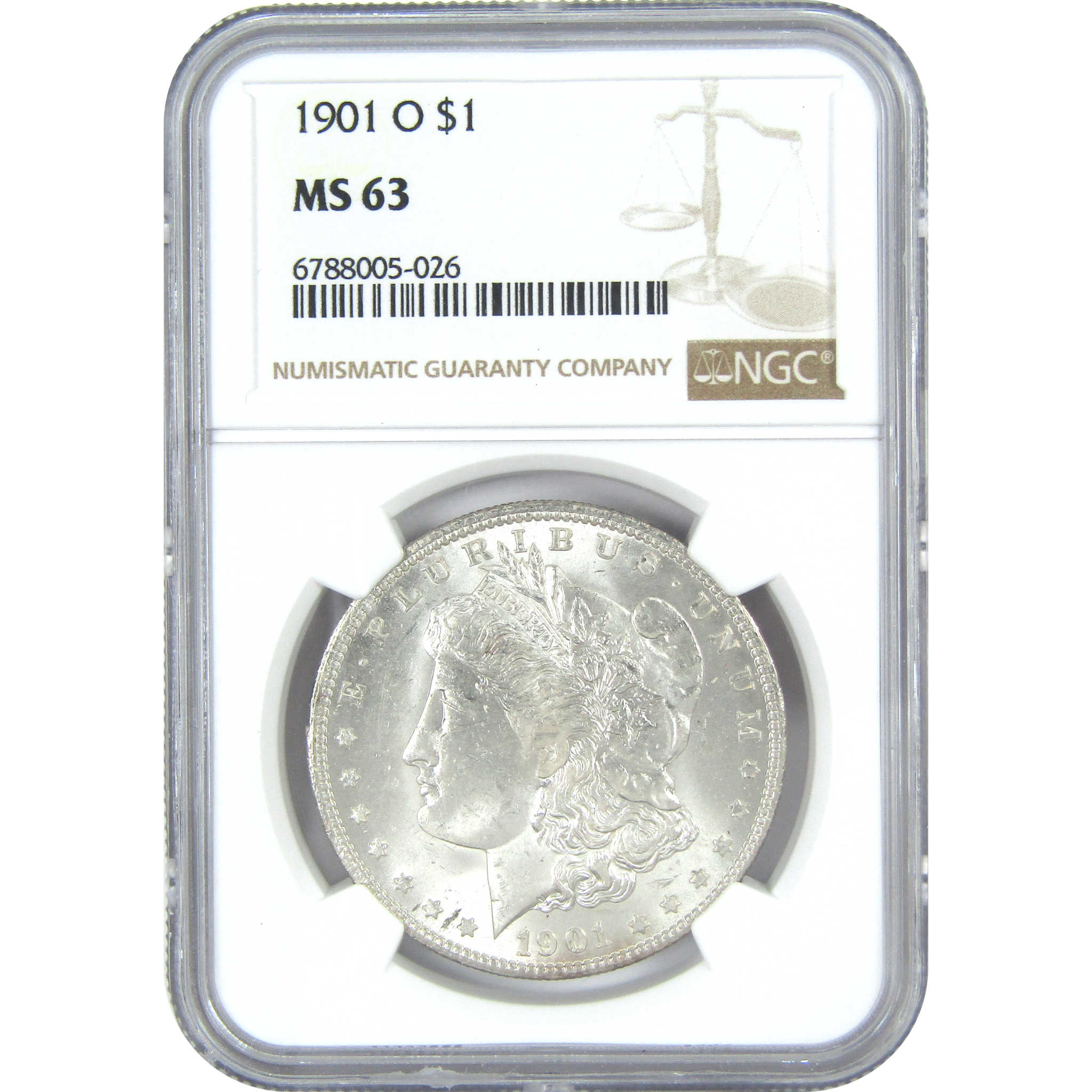 1901 O Morgan Dollar MS 63 NGC Silver $1 Uncirculated Coin SKU:I16449 - Morgan coin - Morgan silver dollar - Morgan silver dollar for sale - Profile Coins &amp; Collectibles