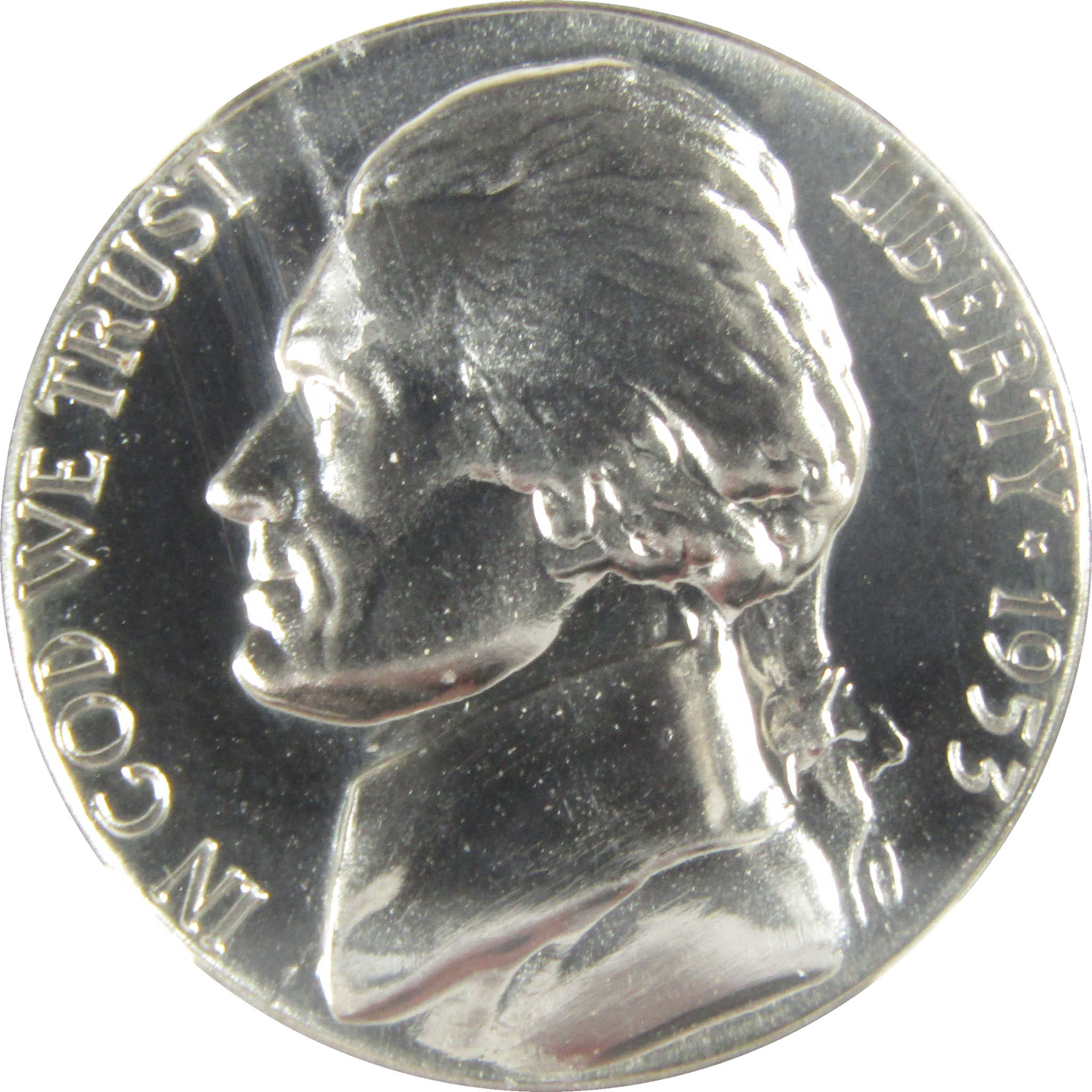 1953 Jefferson Nickel PF 68 NGC Proof 5c Coin Collectible SKU:I27343