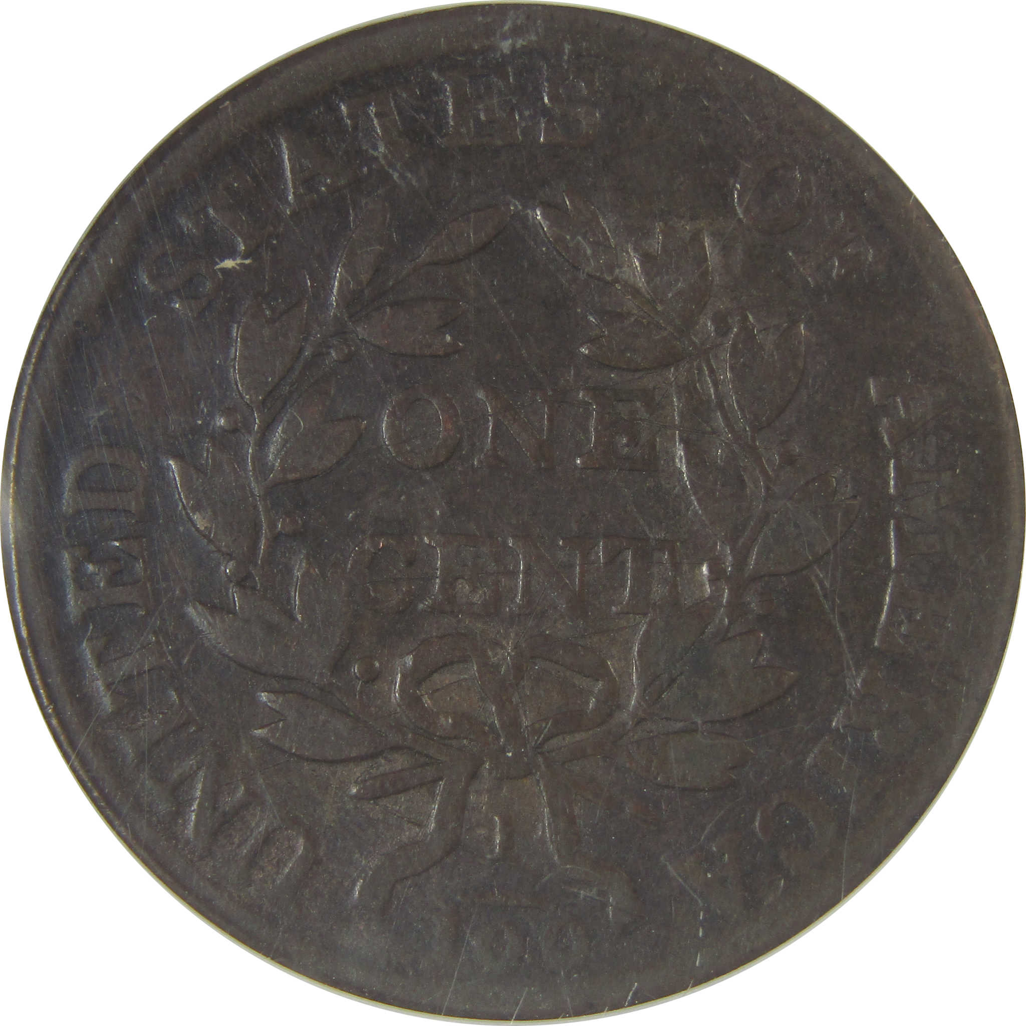 1803 Sm Dt Small Fraction Draped Bust Cent F 12 Details ANACS SKU:CP42