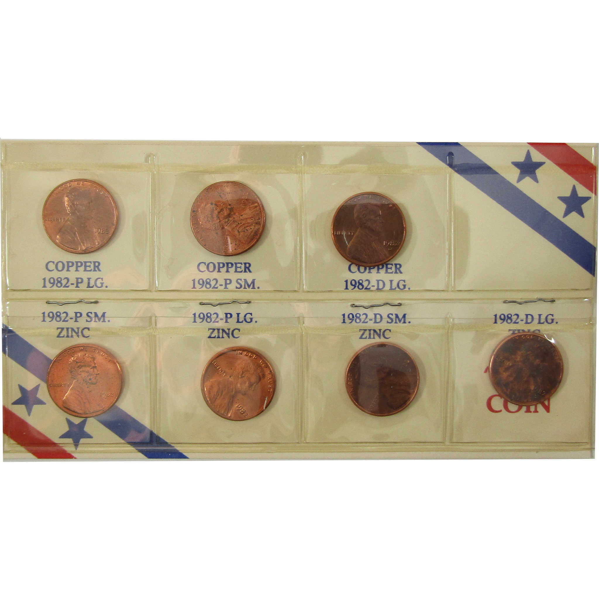 1982 P&D Unofficial 15-Coin Uncirculated Mint Set SKU:I28198