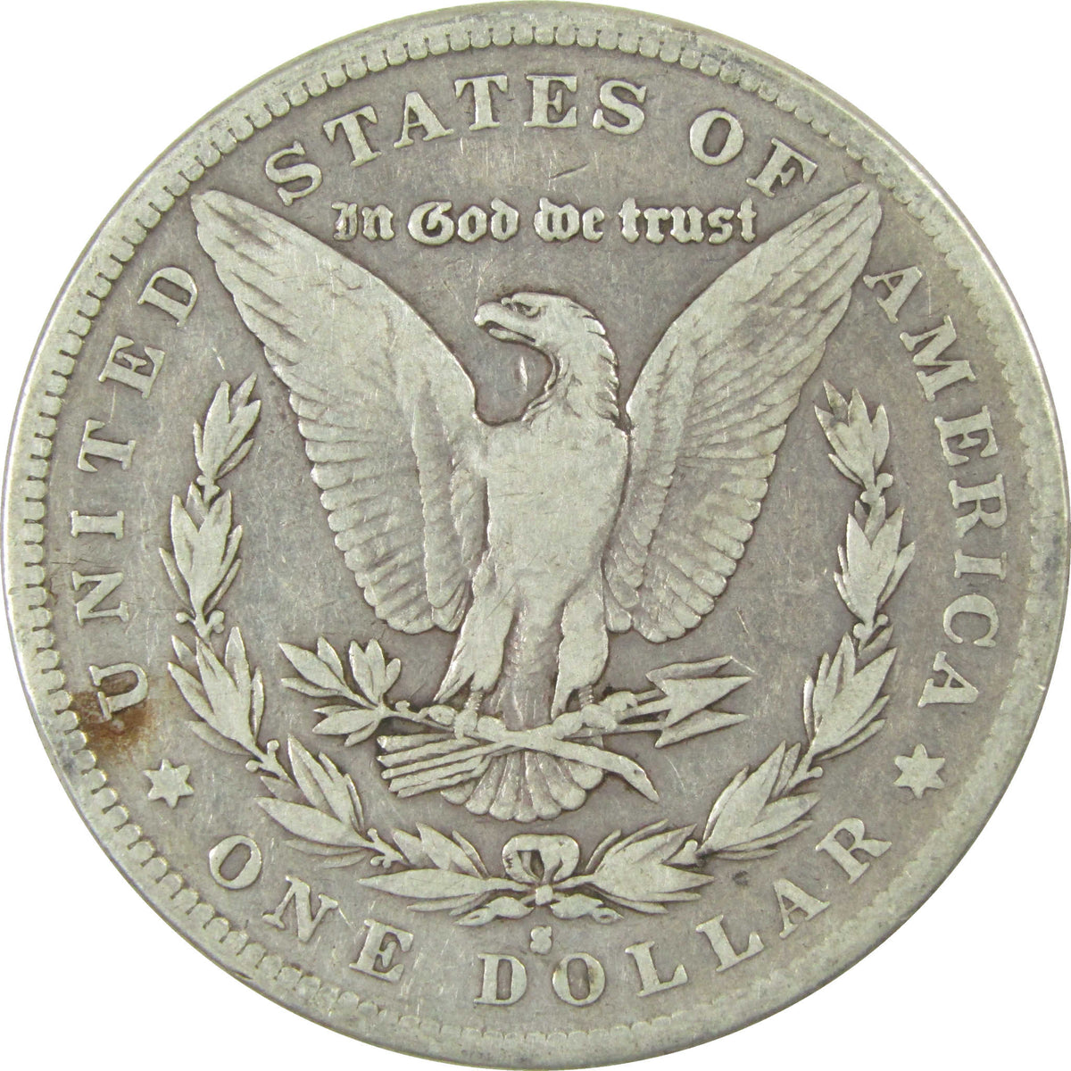 1883 S Morgan Silver Dollar F Fine $1 Coin Collectible SKU:I28613