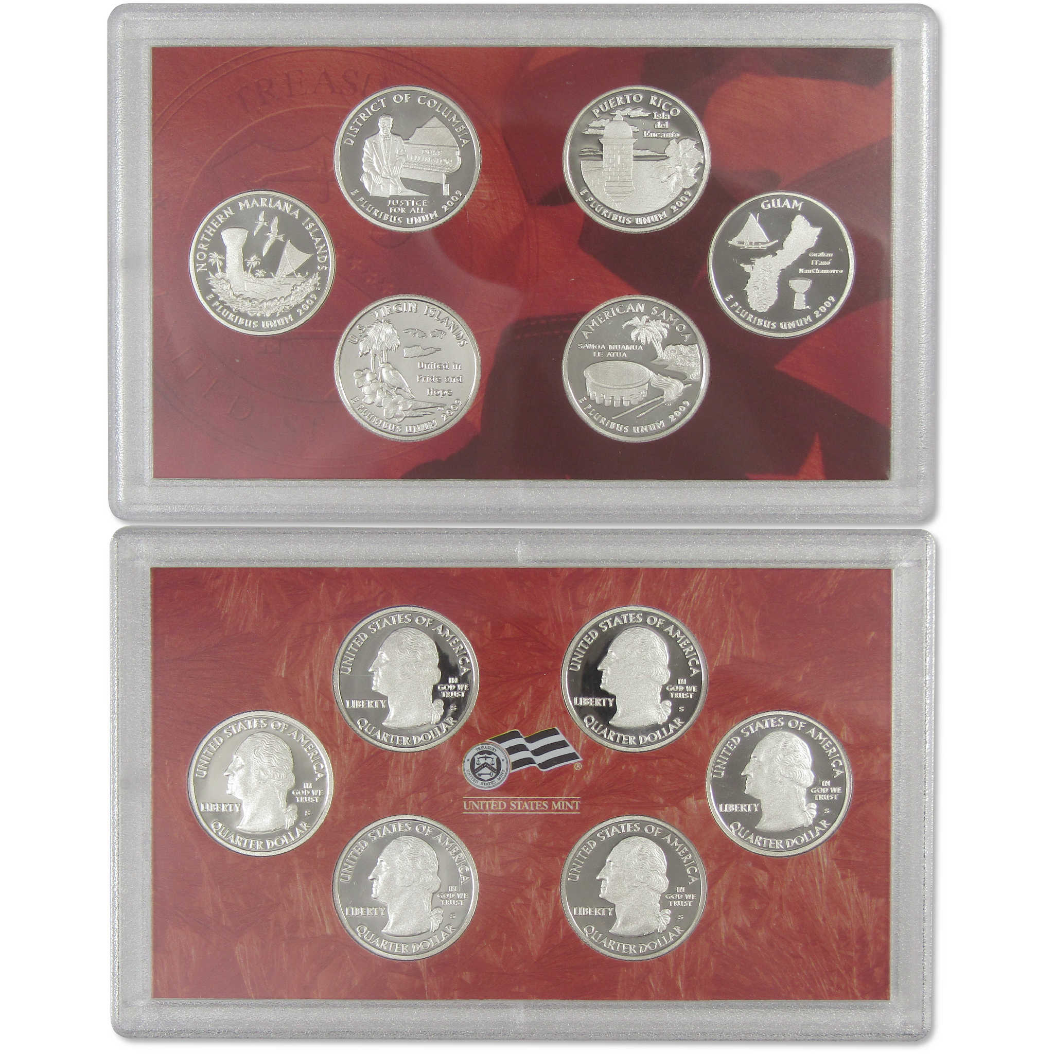 2009 Silver Proof Set U.S. Mint Original Government Packaging OGP COA