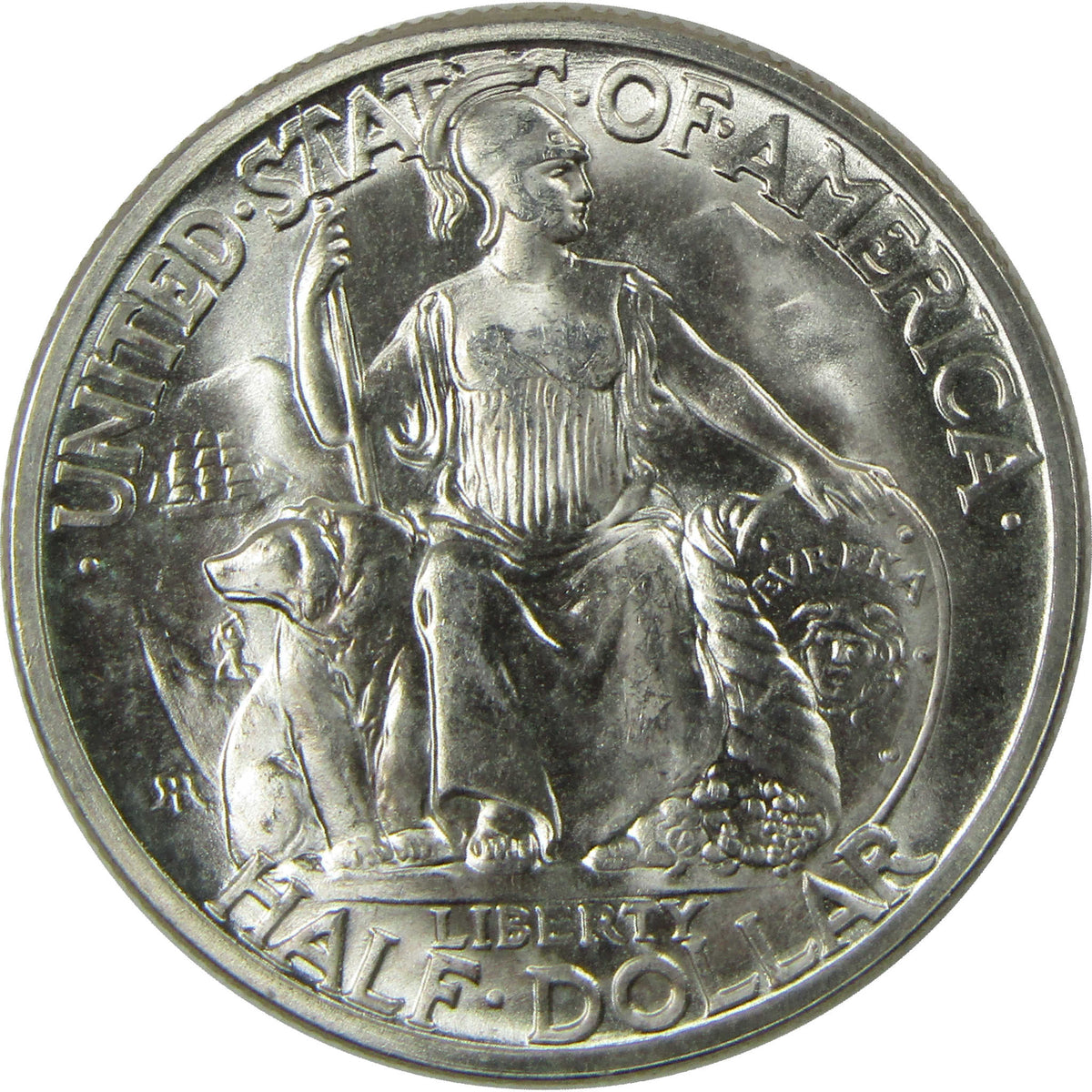 1939 D San Diego California Commemorative Silver 50c Uncirculated