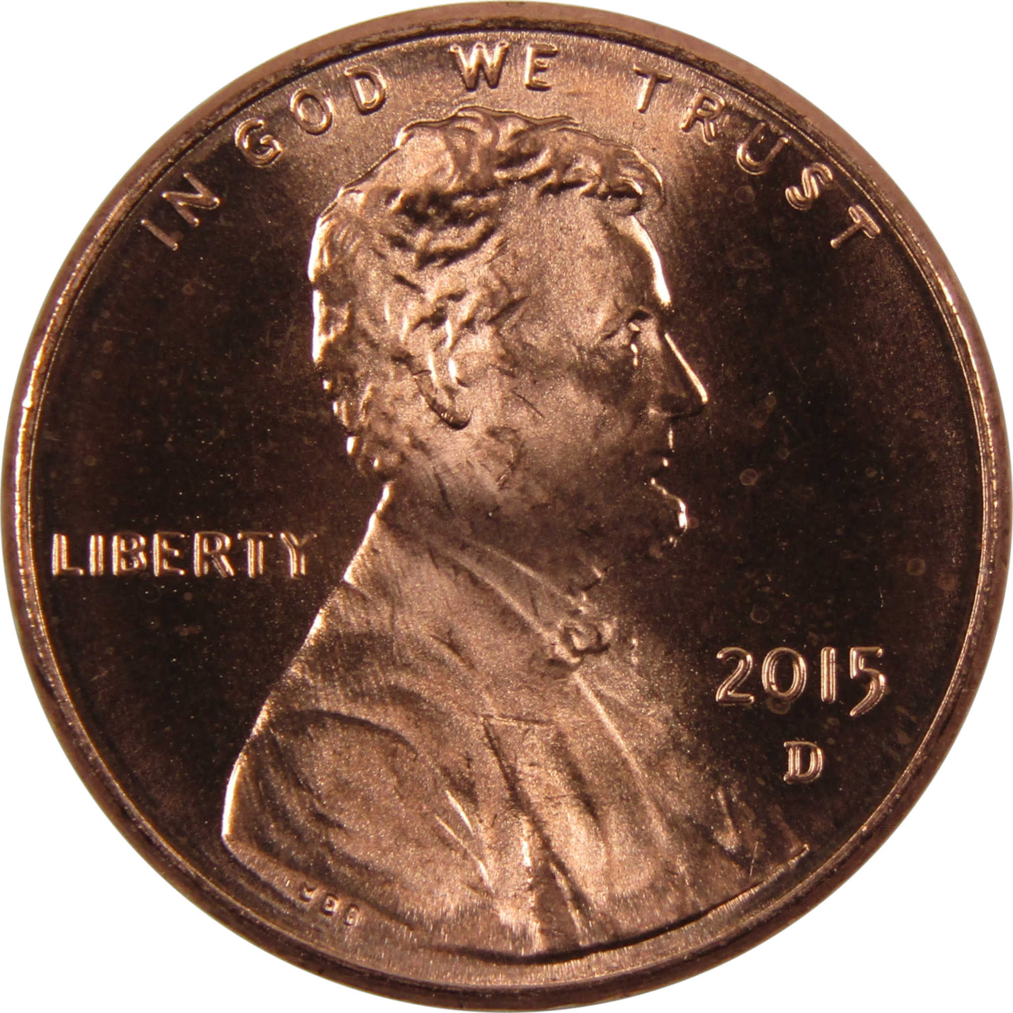 2015 D Lincoln Shield Cent BU Uncirculated Penny 1c Coin