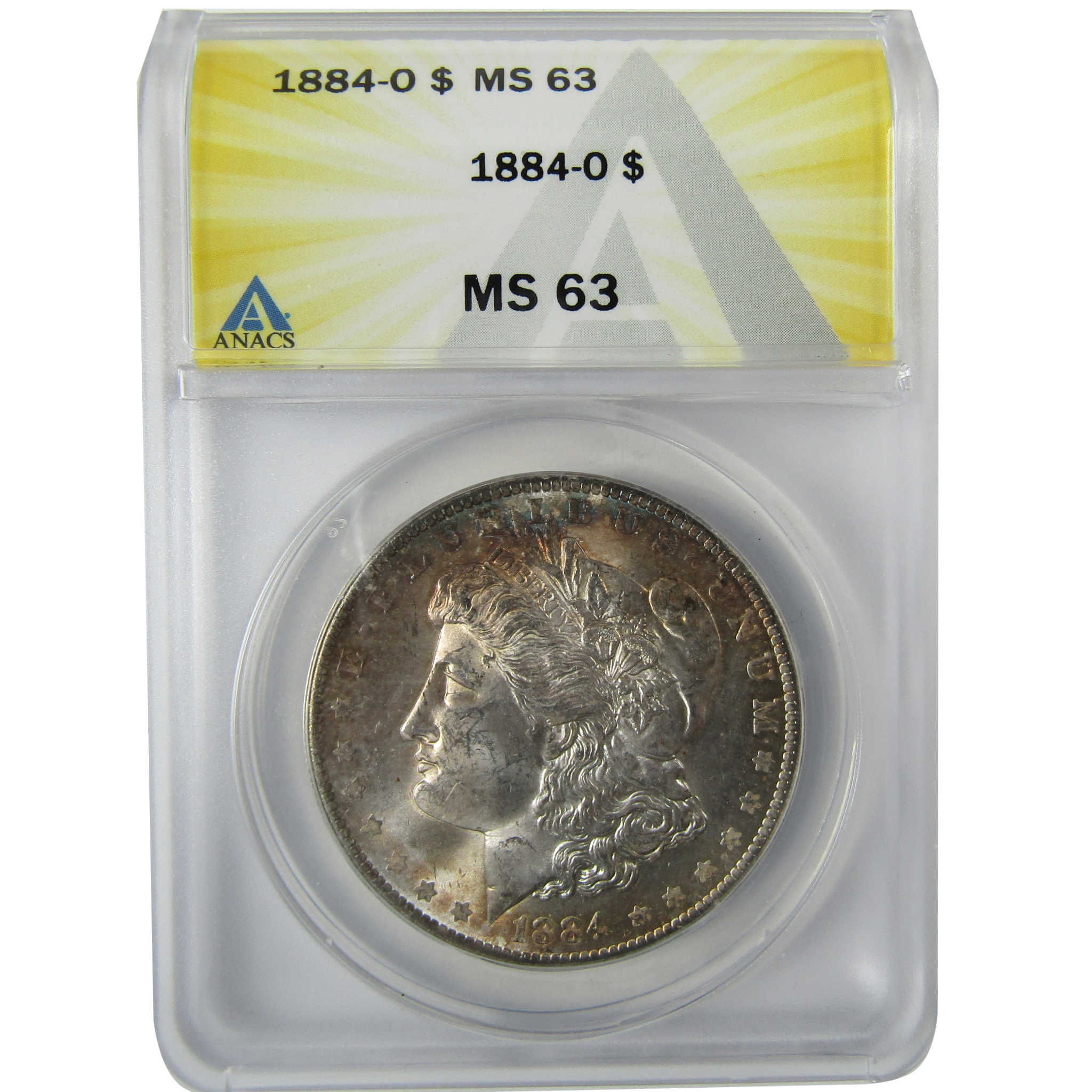 1884 O Morgan Silver Dollar MS 63 ANACS Uncirculated $1 Coin SKU:CP841 - Morgan coin - Morgan silver dollar - Morgan silver dollar for sale - Profile Coins &amp; Collectibles