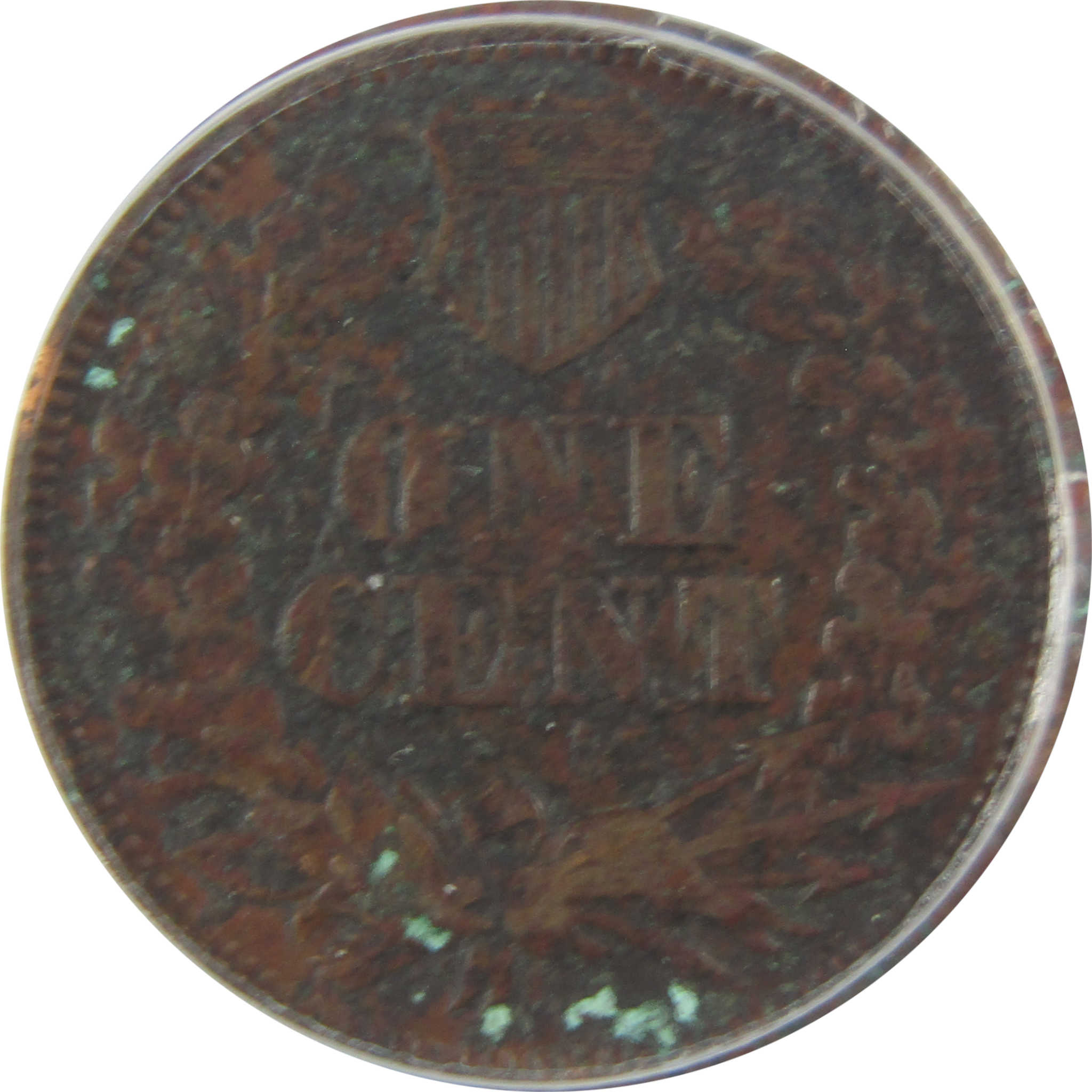 1868 Indian Head Cent VF 30 Details ANACS Penny 1c Coin SKU:I22281