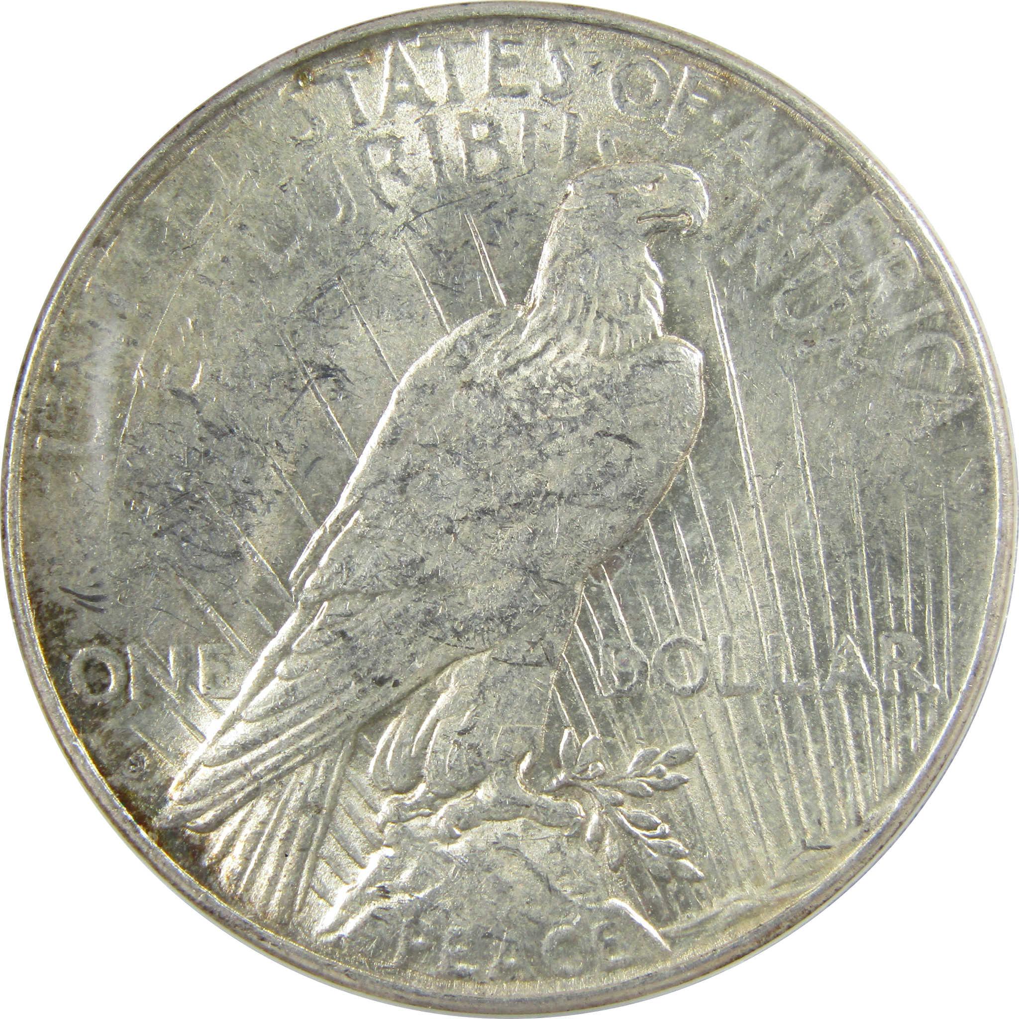 1925 S Peace Silver Dollar EF 45 ANACS $1 Coin Collectible SKU:I25680