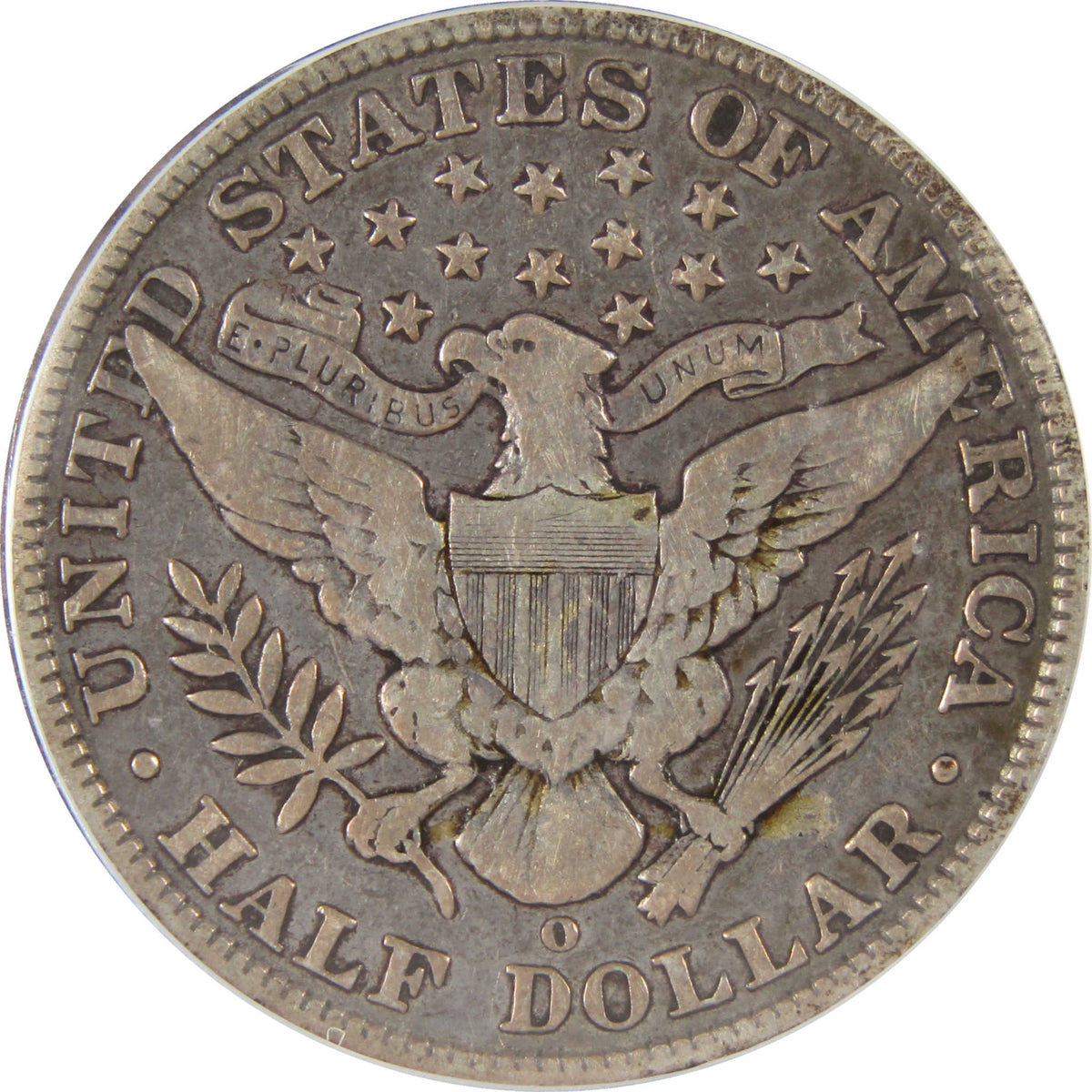 1907 O Barber Silver Half Dollar VG 10 ICG 50c Coin SKU:I29169