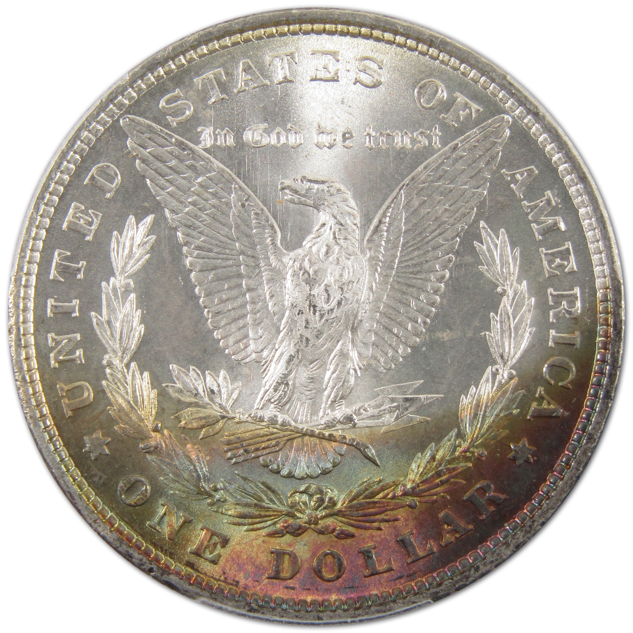 1878 8TF Morgan Dollar MS 64 PCGS Silver $1 Coin Toned SKU:I10918