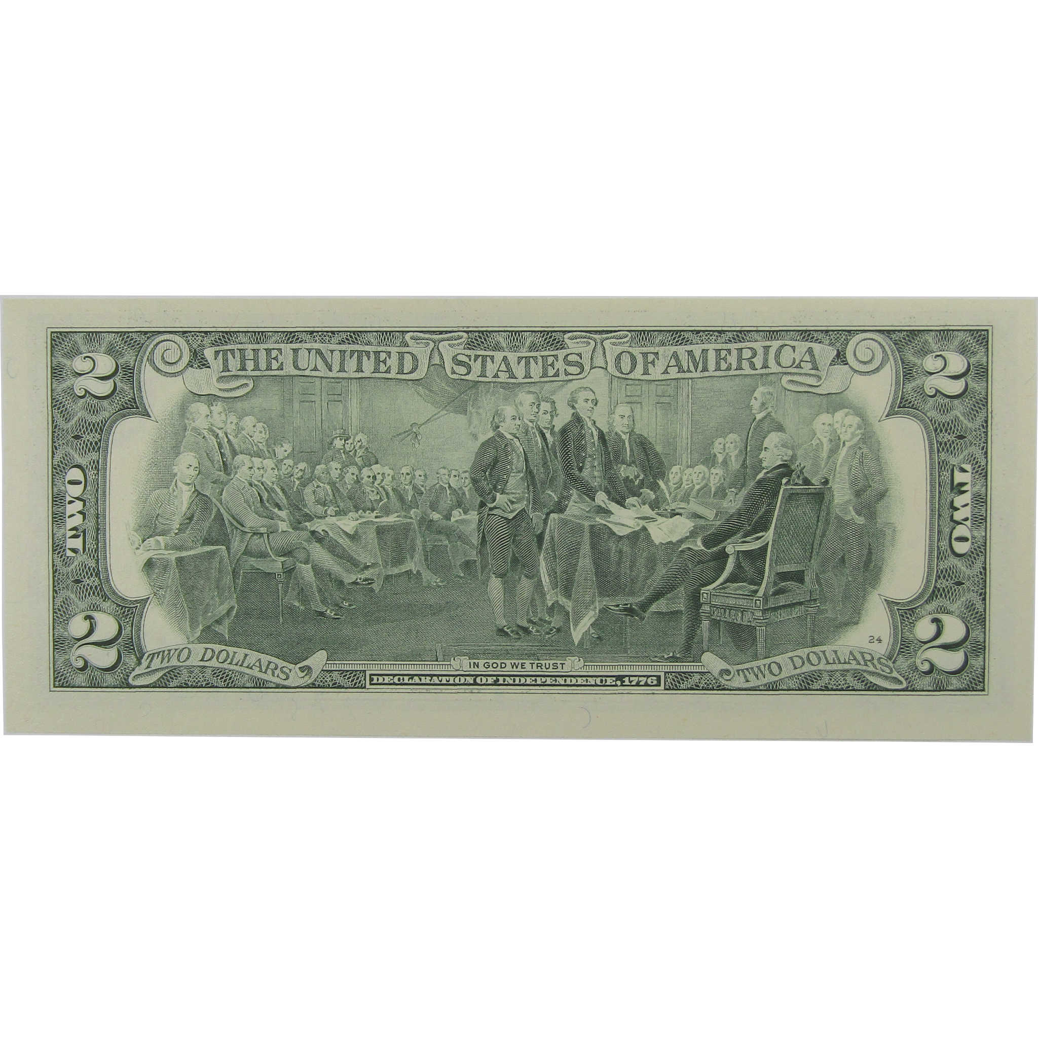 2003 A $2 Federal Reserve Radar Note CCU Choice Crisp Uncirculated