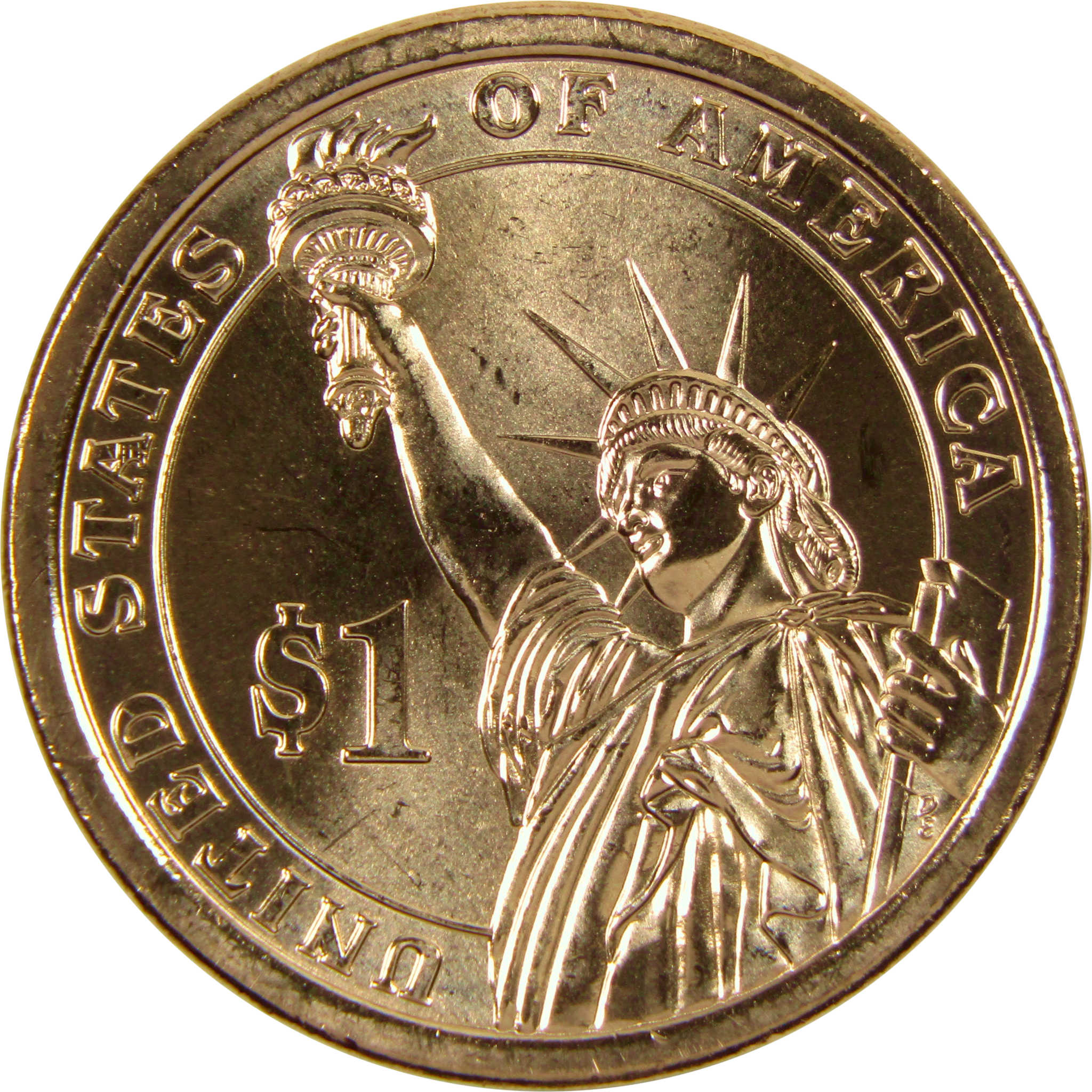 2011 D James A Garfield Presidential Dollar BU Uncirculated $1 Coin