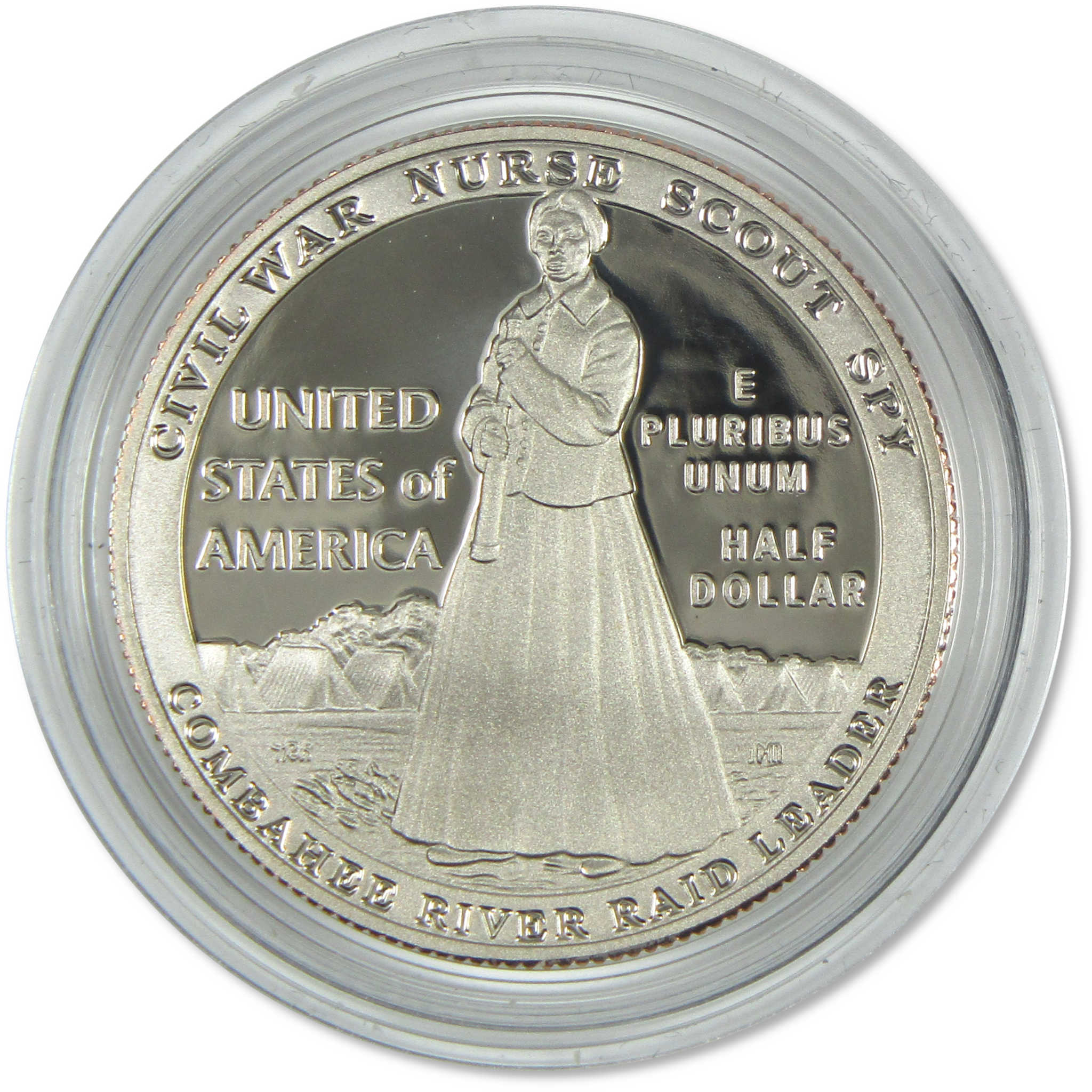 Harriet Tubman Commemorative Half Dollar 2024 S Clad 50c Proof OGP COA