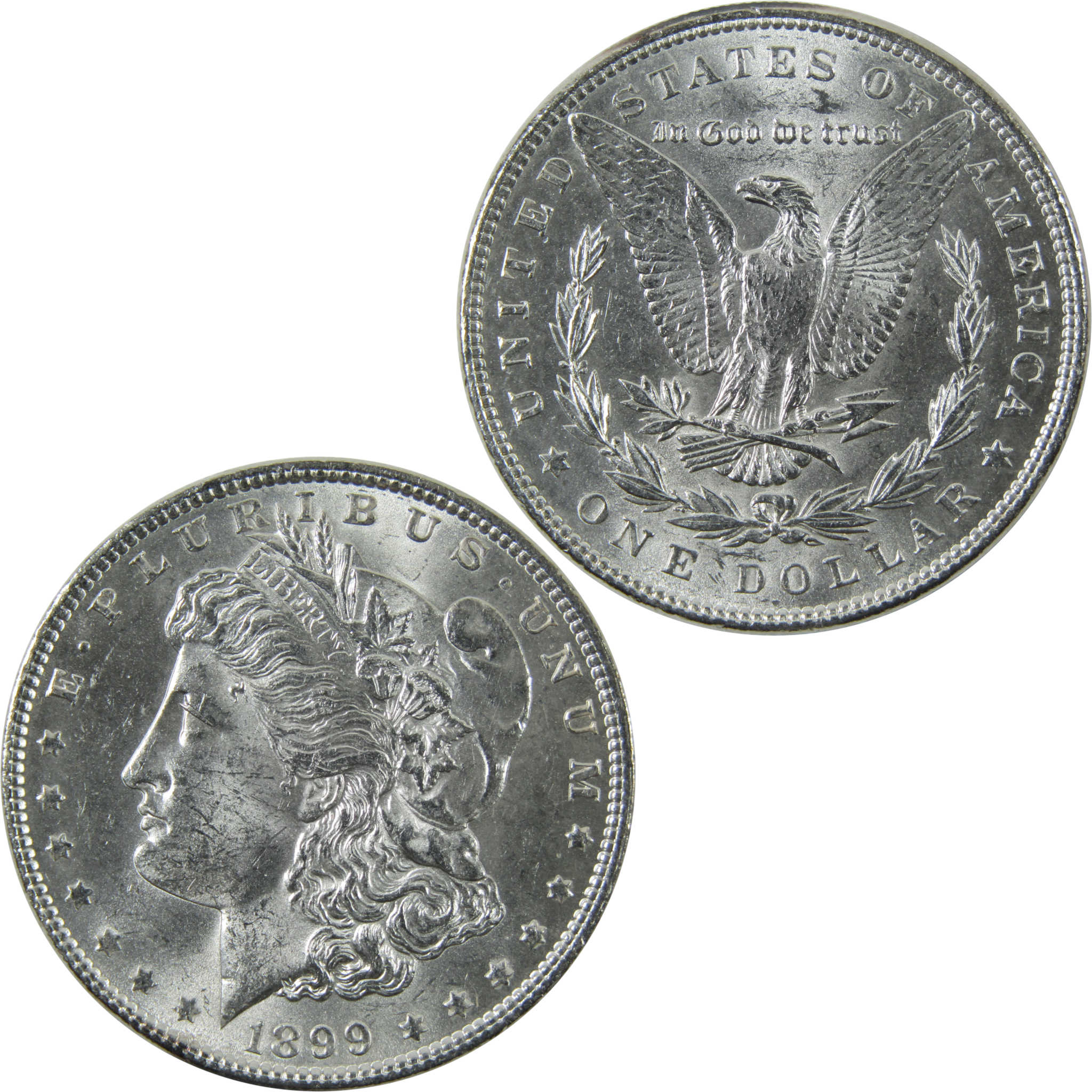 1899 Morgan Dollar Uncirculated Silver $1 Coin SKU:I14144 - Morgan coin - Morgan silver dollar - Morgan silver dollar for sale - Profile Coins &amp; Collectibles