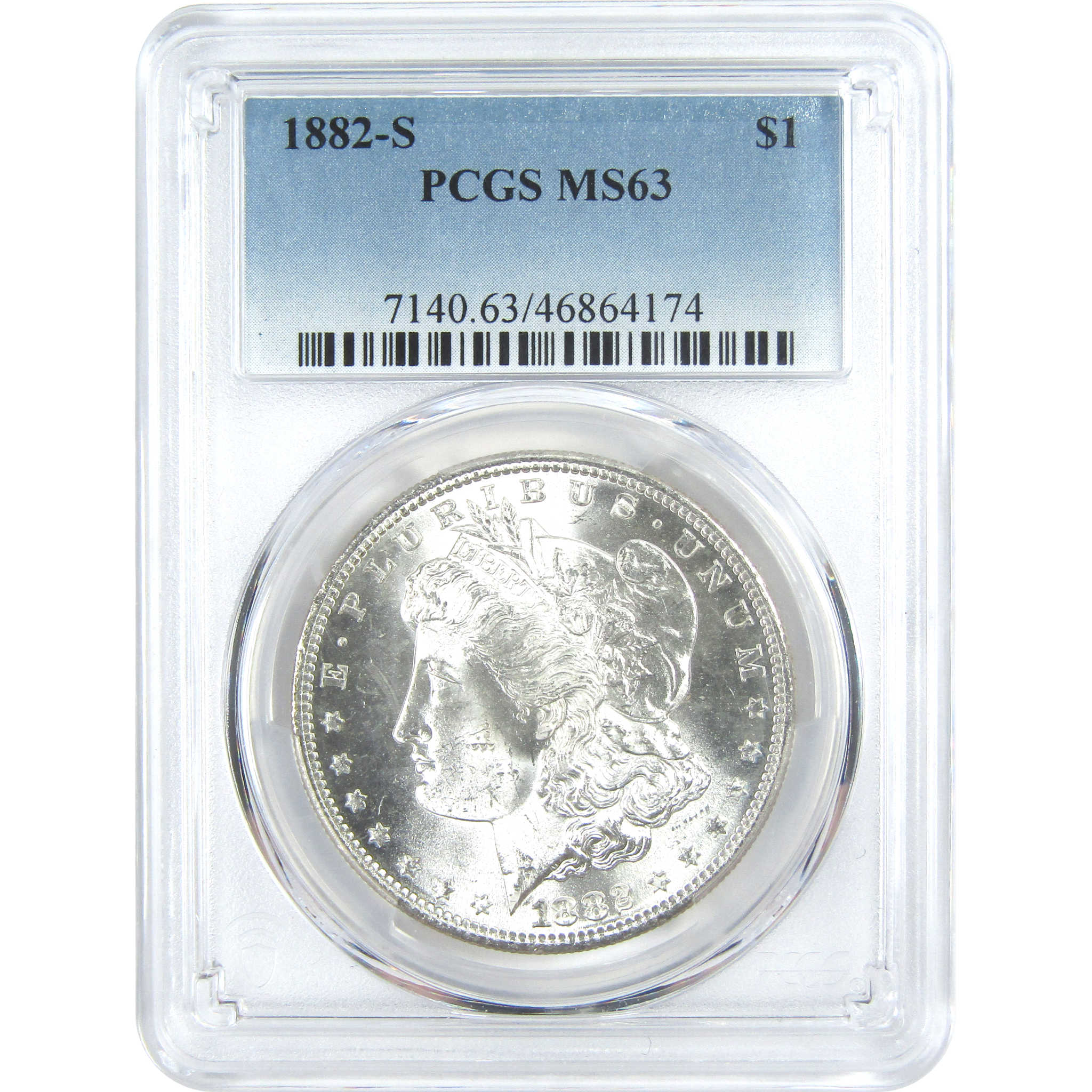 1882 S Morgan Dollar MS 63 PCGS Silver $1 Uncirculated Coin SKU:I15727 - Morgan coin - Morgan silver dollar - Morgan silver dollar for sale - Profile Coins &amp; Collectibles