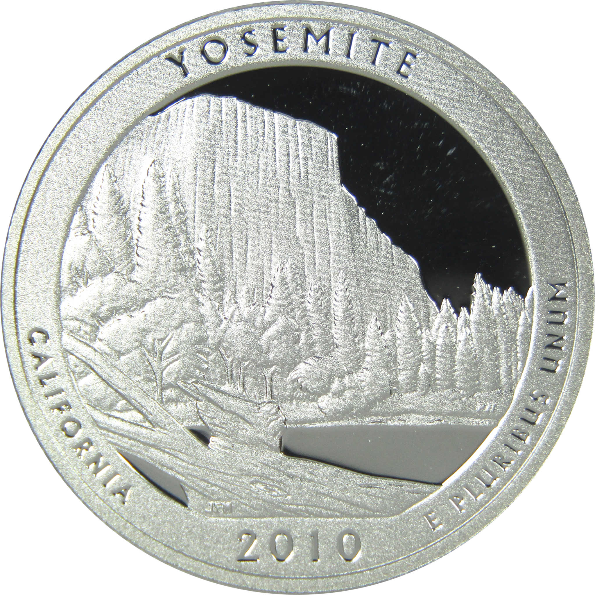 2010 S Yosemite National Park Quarter Choice Proof Silver 25c Coin