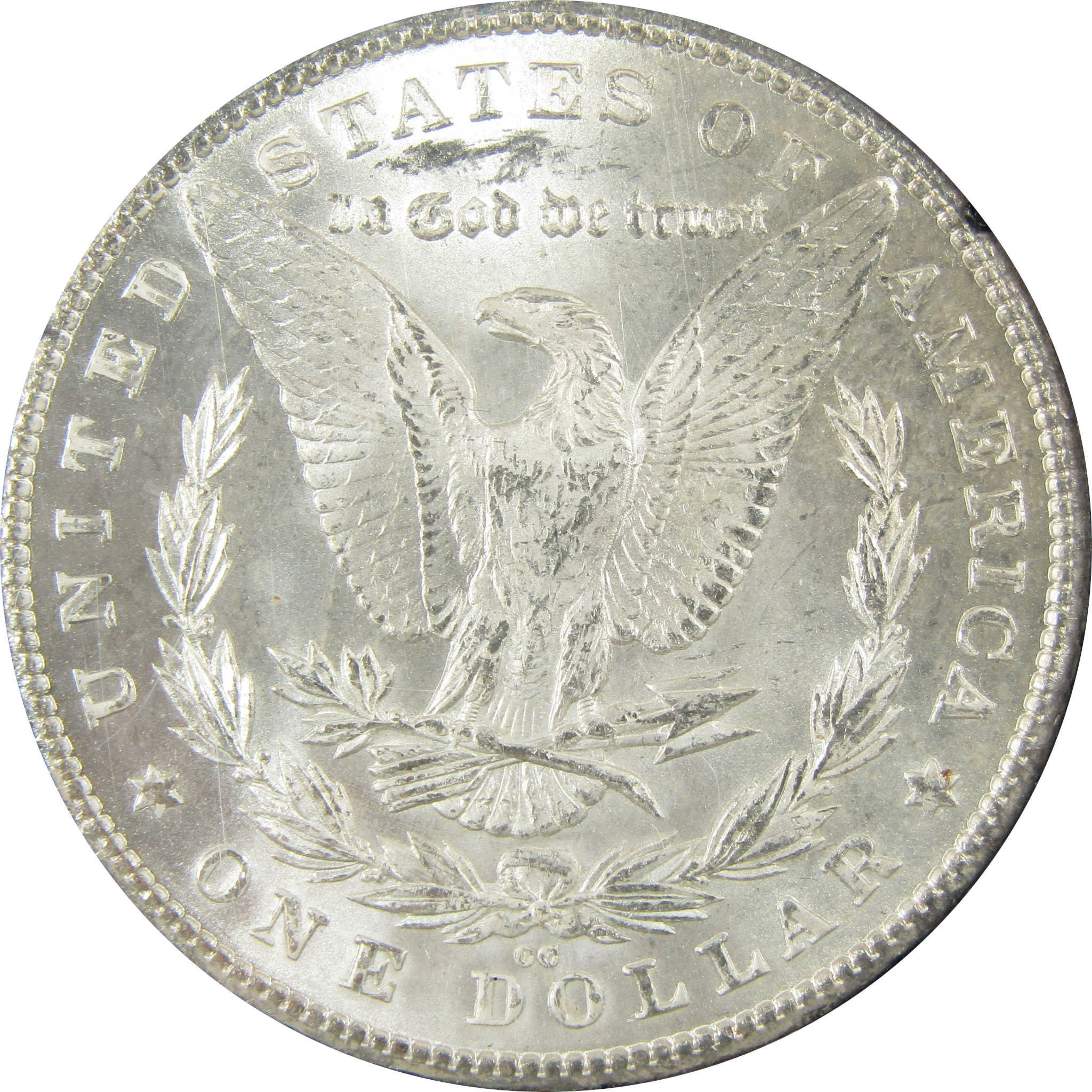 1880 CC GSA VAM-6 8/7 Top 100 Morgan Silver $1 MS 62 NGC OGP SKU:CP916