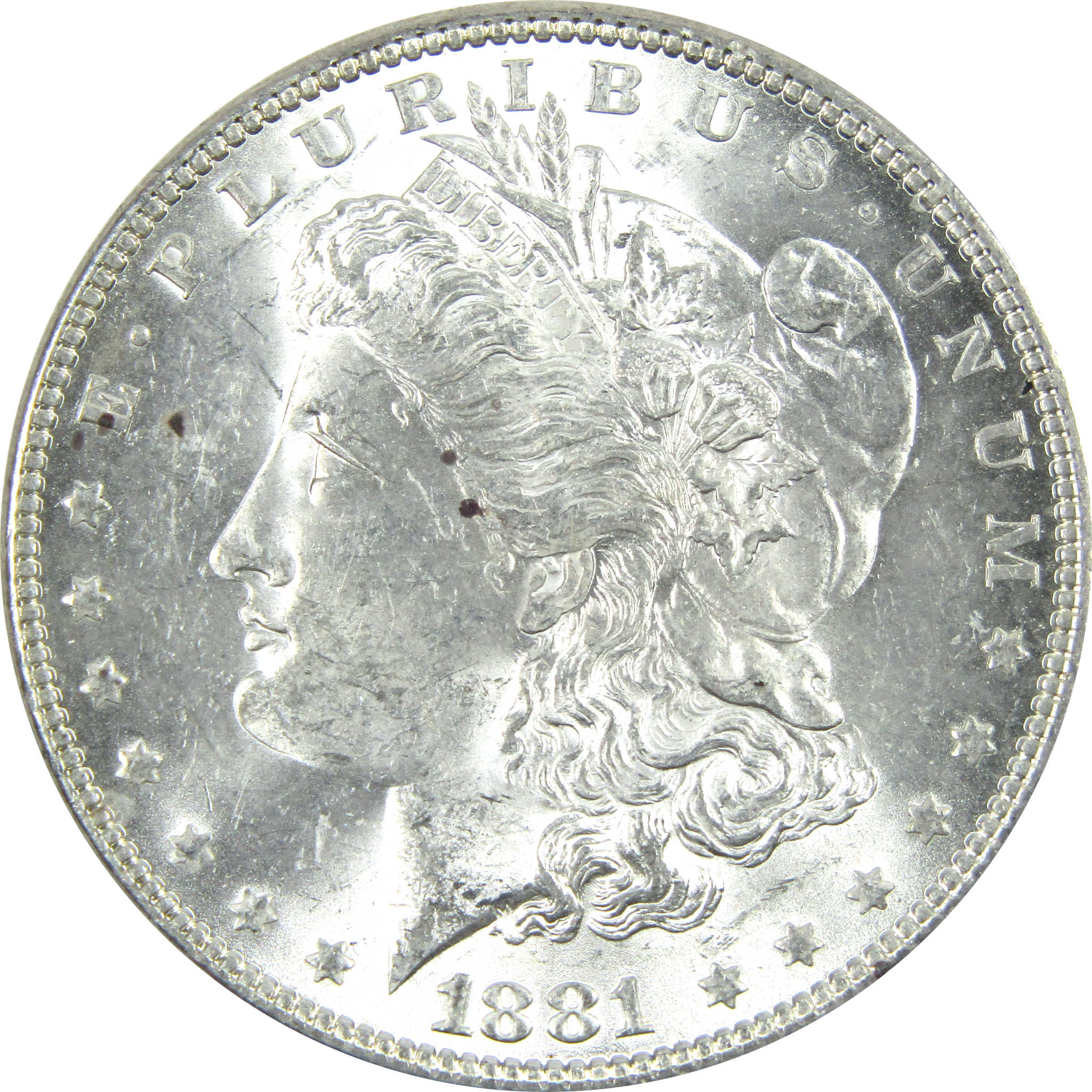 1881 Morgan Dollar Uncirculated Silver $1 Coin SKU:I14536 - Morgan coin - Morgan silver dollar - Morgan silver dollar for sale - Profile Coins &amp; Collectibles